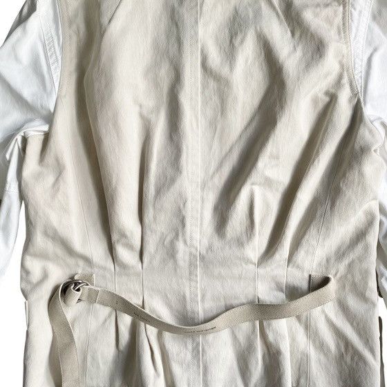 Dries Van Noten Back Leather Strap Bondage Jacket