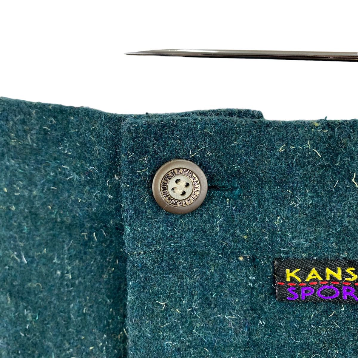 Kansai Yamamoto KANSAI SPORTS By Kansai Yamamoto Wool Trousers Casual Pant Size US 29 - 3 Thumbnail