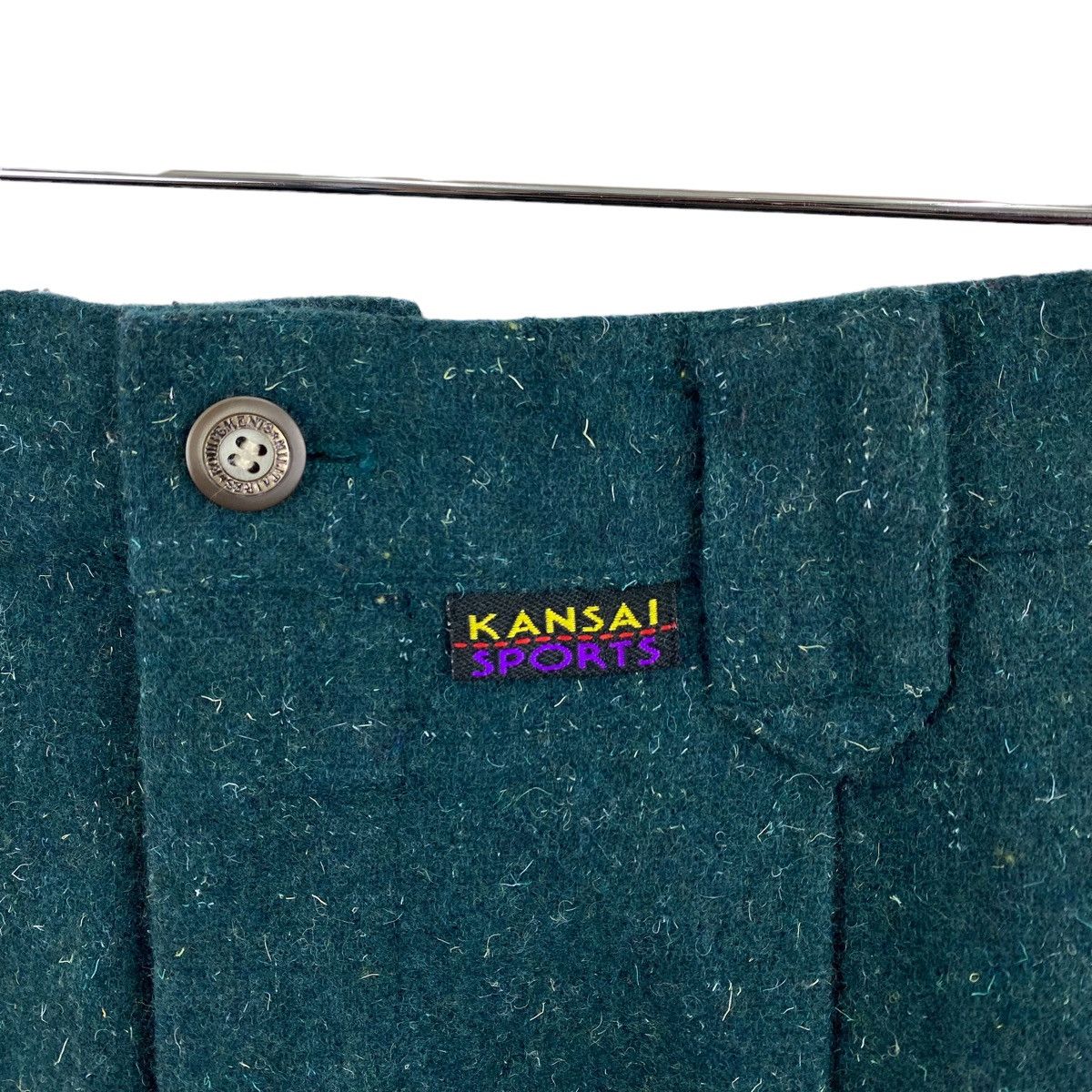 Kansai Yamamoto KANSAI SPORTS By Kansai Yamamoto Wool Trousers Casual Pant Size US 29 - 4 Thumbnail