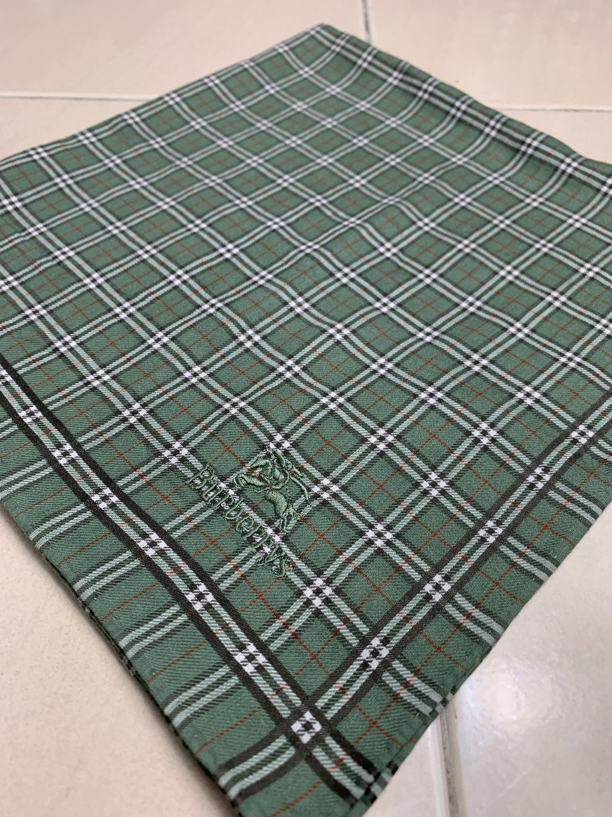 Designer Burberry Handkerchief Pocketsquares Size ONE SIZE - 3 Thumbnail