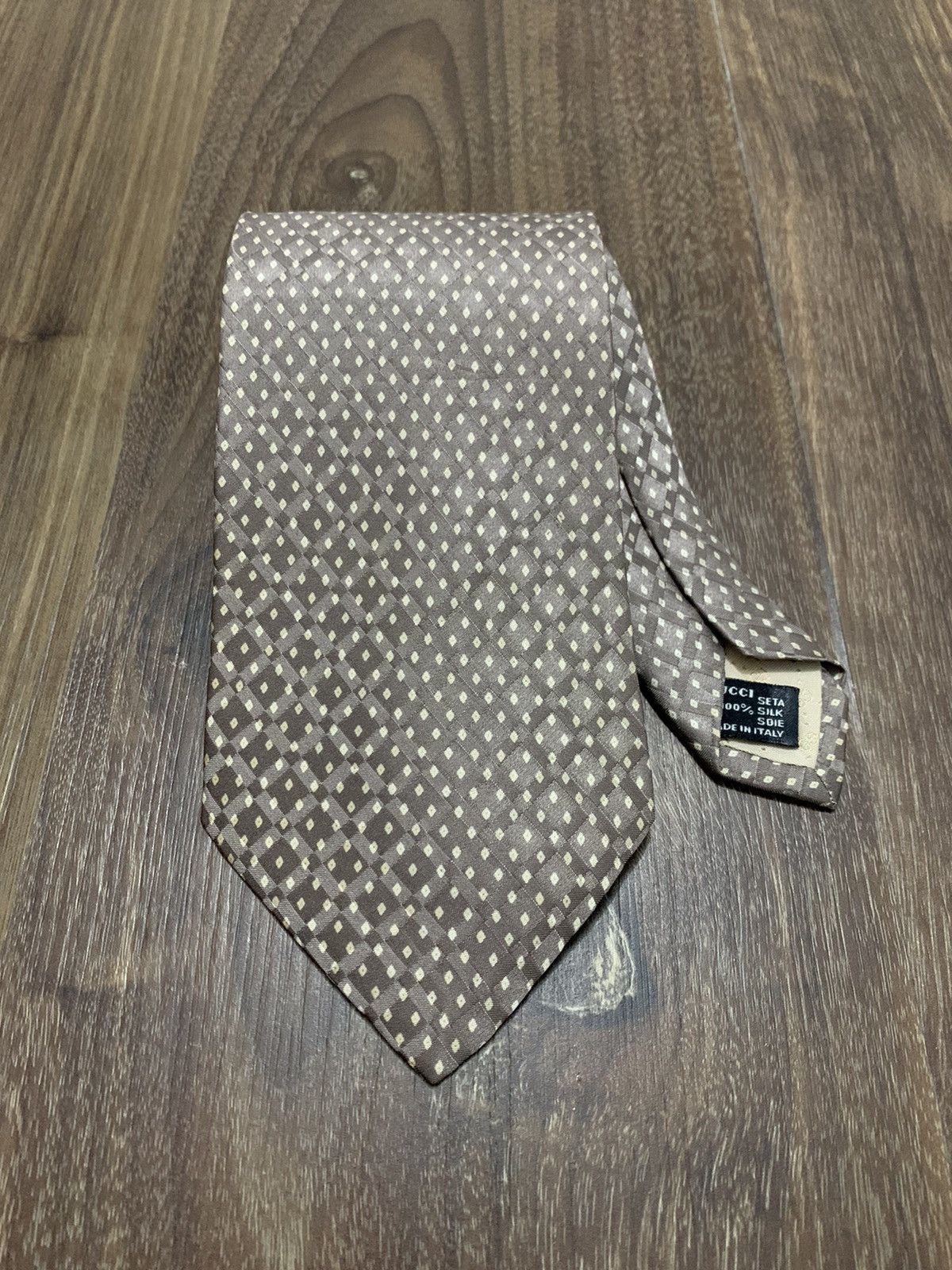 Gucci Printed Design Tie
