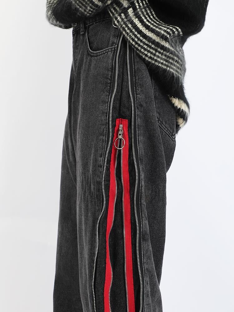 Other Wide Leg Micro Flared Pants Baggy Jeans Size US 30 / EU 46 - 4 Thumbnail