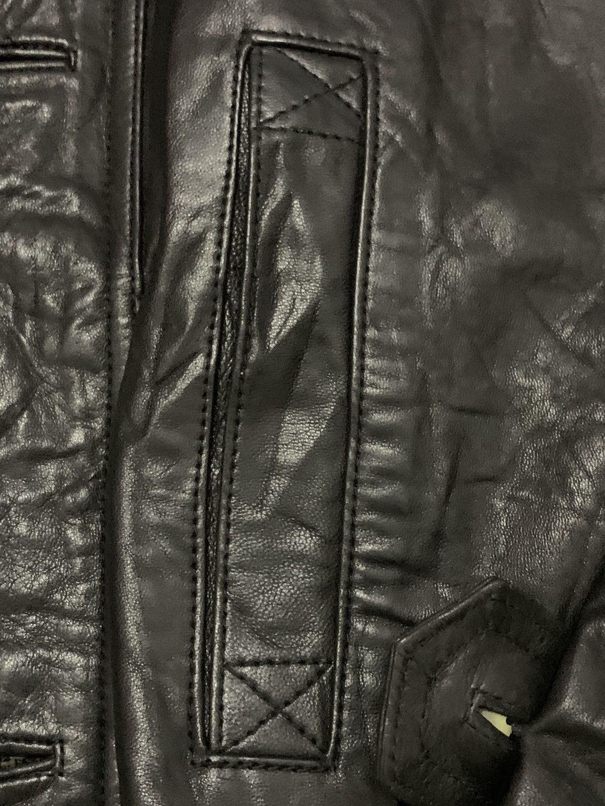 Designer Nice Vitrasa Spain Genuine Lamb Leather Jacket Size US L / EU 52-54 / 3 - 4 Thumbnail