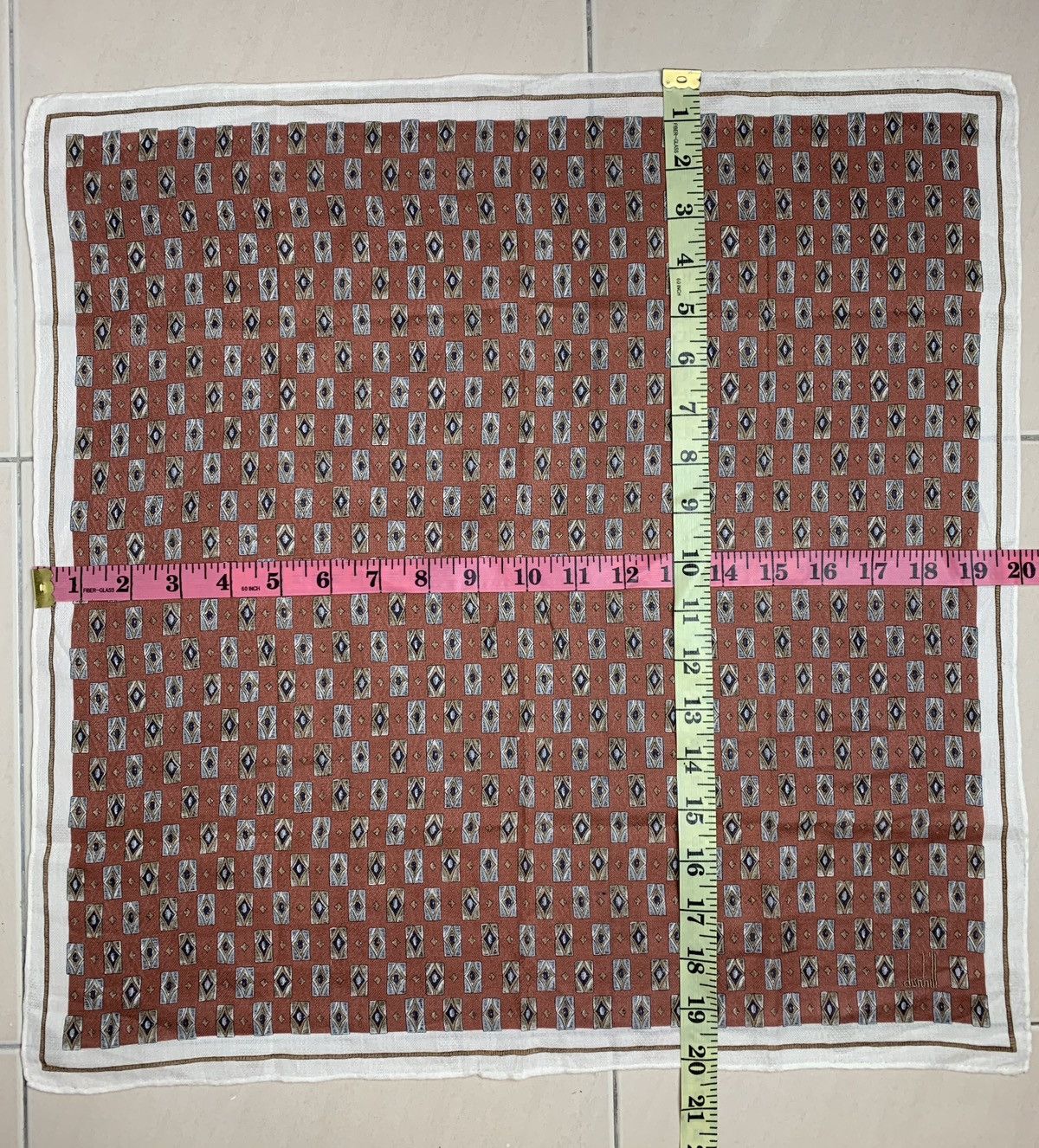 Designer Dunhill Handkerchief Pocketsquares Size ONE SIZE - 8 Thumbnail