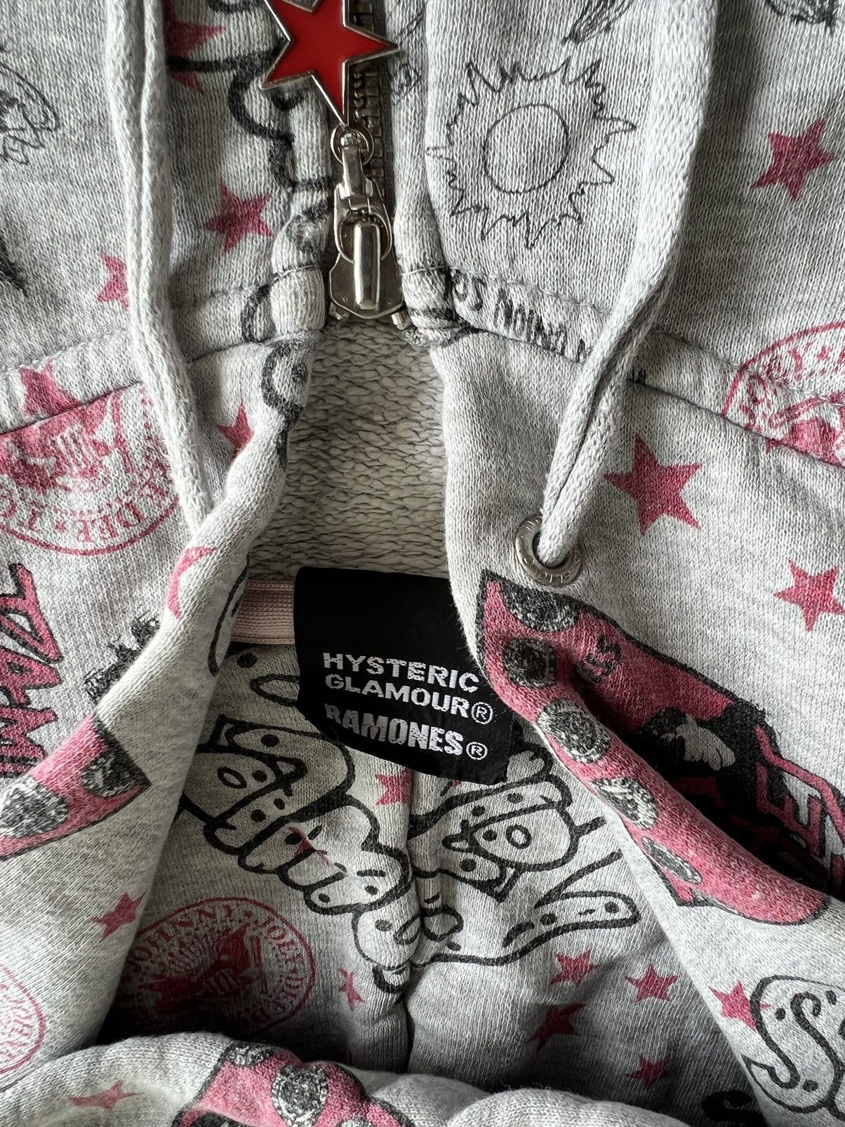 Hysteric Glamour GRAIL🔥90s Hysteric Glamour x Ramones OVP Hoodie Sweater Size US S / EU 44-46 / 1 - 8 Thumbnail
