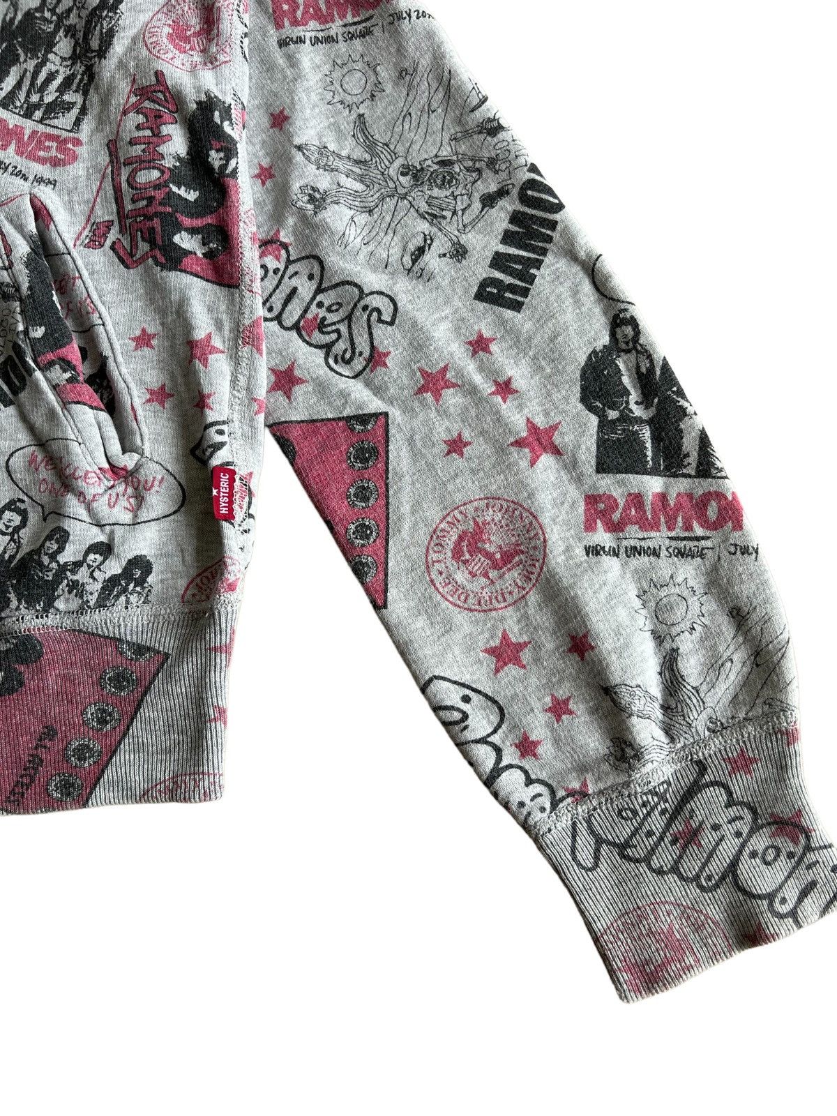 Hysteric Glamour GRAIL🔥90s Hysteric Glamour x Ramones OVP Hoodie Sweater Size US S / EU 44-46 / 1 - 5 Thumbnail