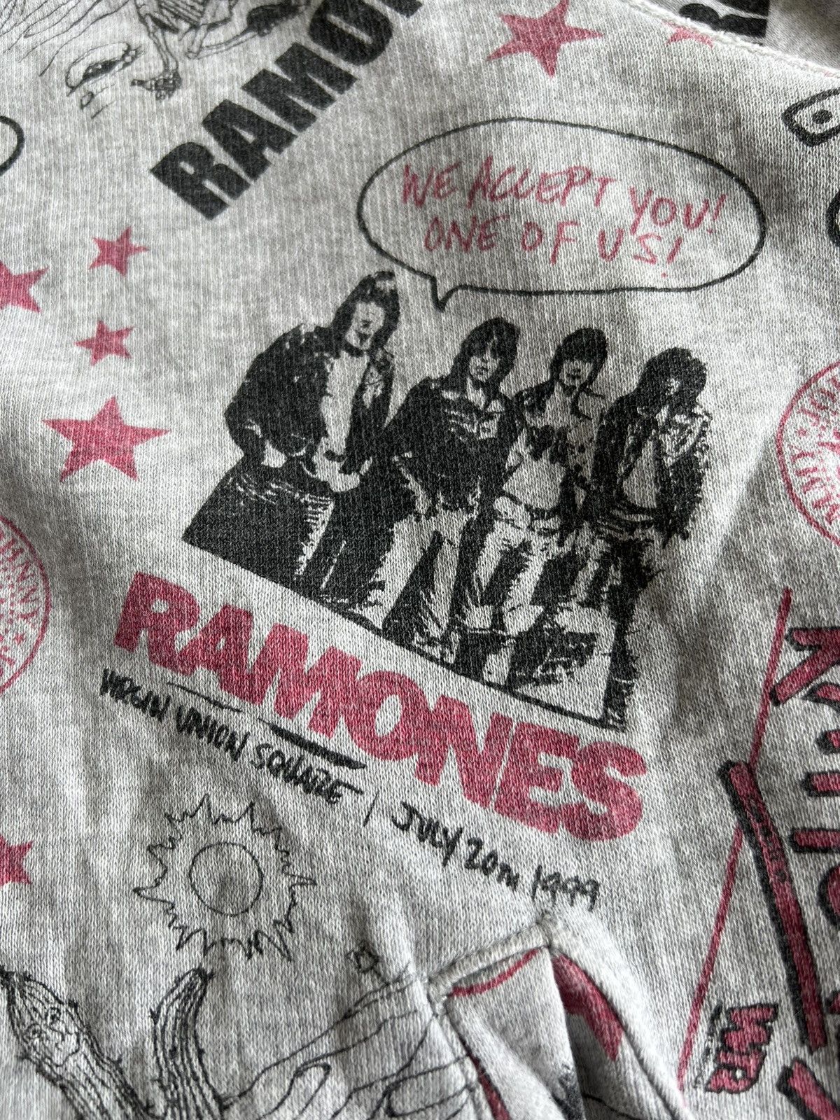 Hysteric Glamour GRAIL🔥90s Hysteric Glamour x Ramones OVP Hoodie Sweater Size US S / EU 44-46 / 1 - 6 Thumbnail
