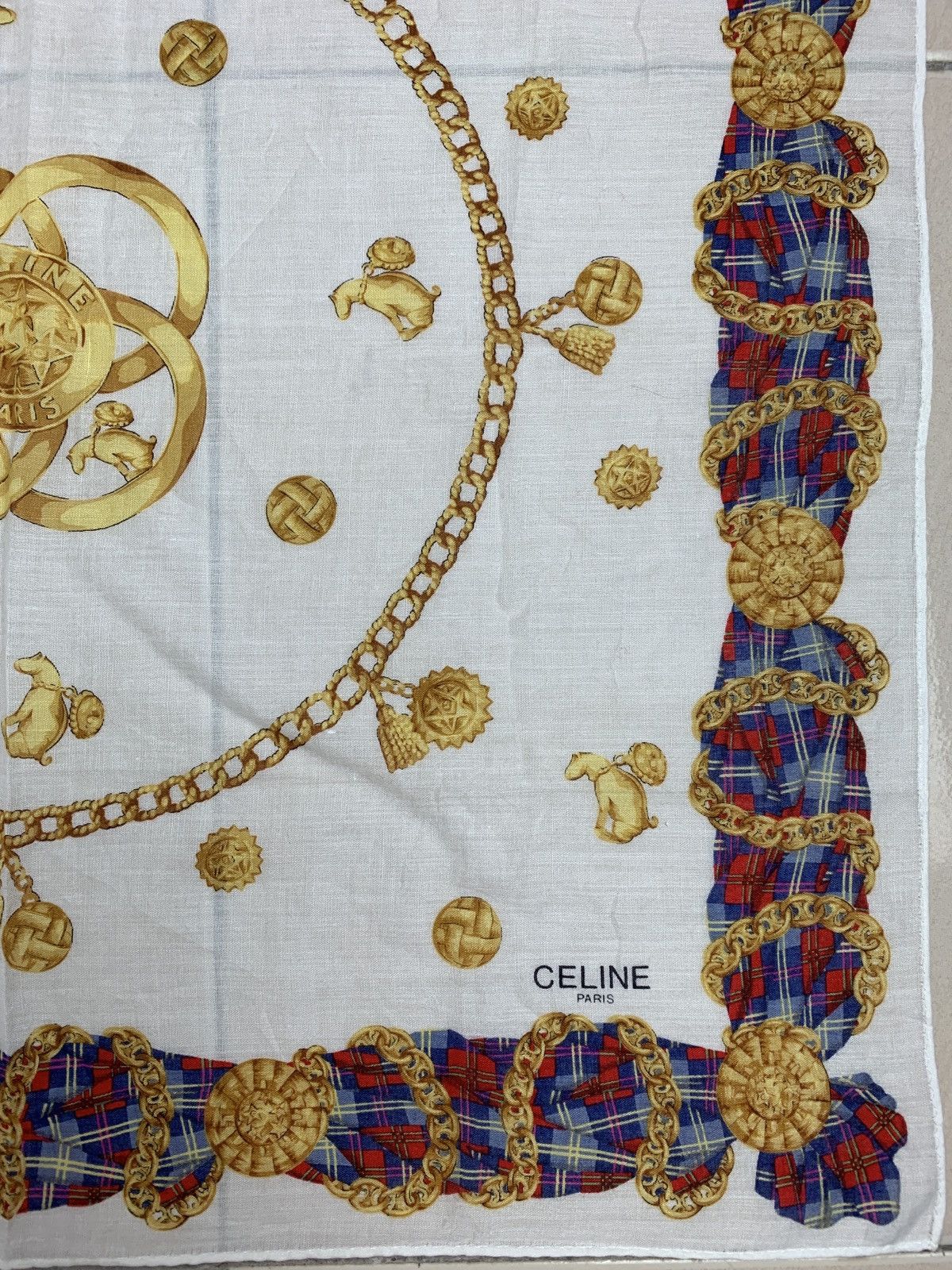 Celine Celine Handkerchief Pocketsquares Size ONE SIZE - 5 Thumbnail