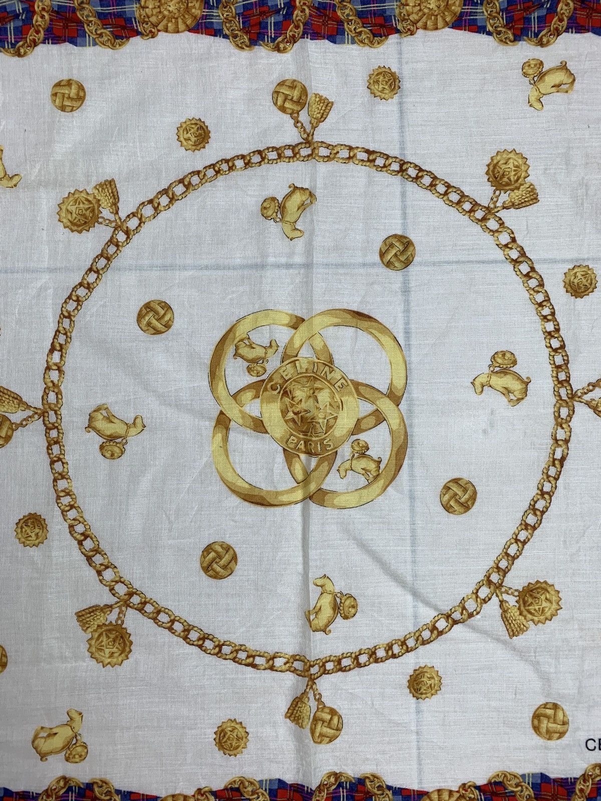 Celine Celine Handkerchief Pocketsquares Size ONE SIZE - 4 Thumbnail