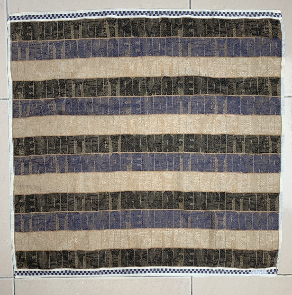 Designer Fendi Handkerchief Pocketsquares Size ONE SIZE - 3 Thumbnail