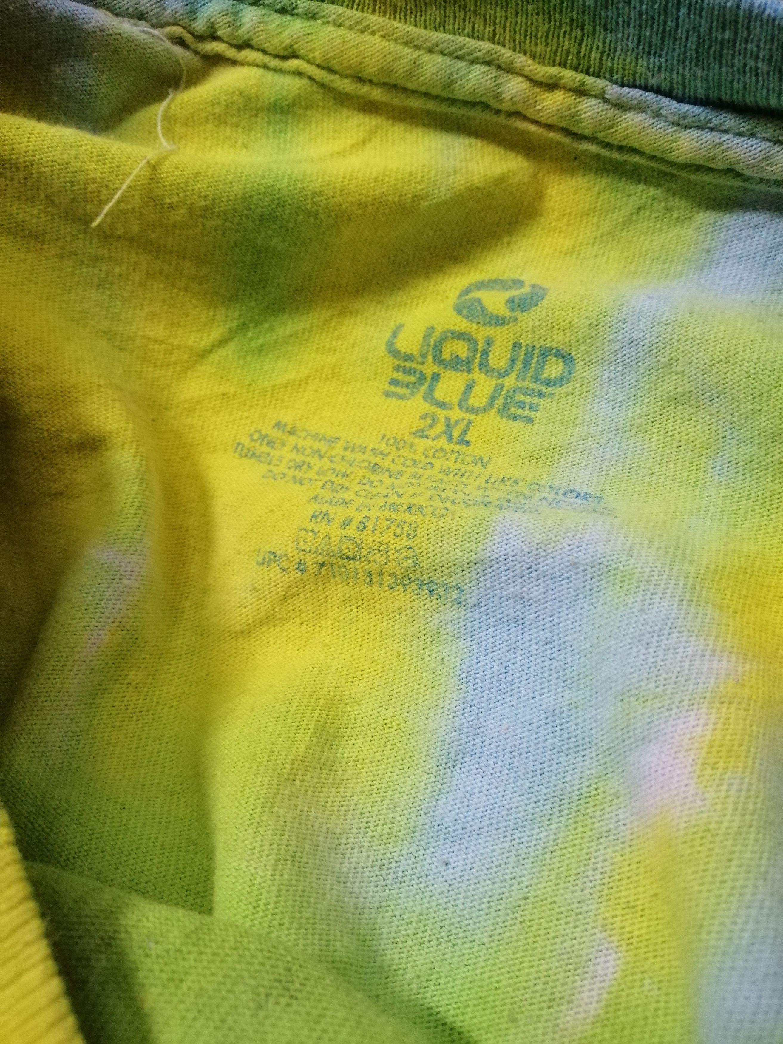 Cartoon Network × Liquid Blue × The Simpsons Tie Dye 90s mtv BART simsons beavis and butthead shirt Size US XXL / EU 58 / 5 - 6 Thumbnail
