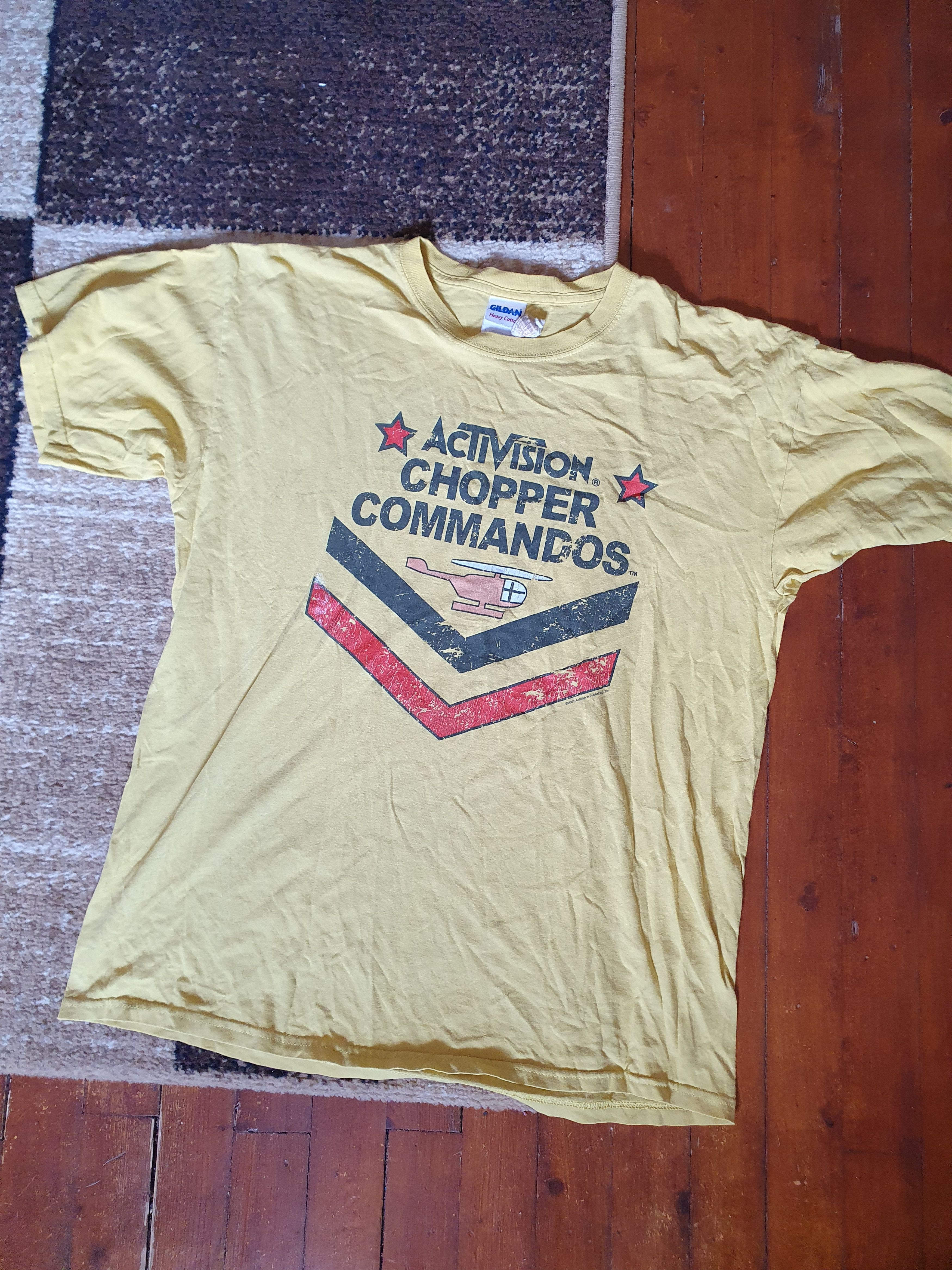 Gildan Activision Chopper Commandos 2007 Atari Video Game tee,sz L Size US L / EU 52-54 / 3 - 3 Thumbnail