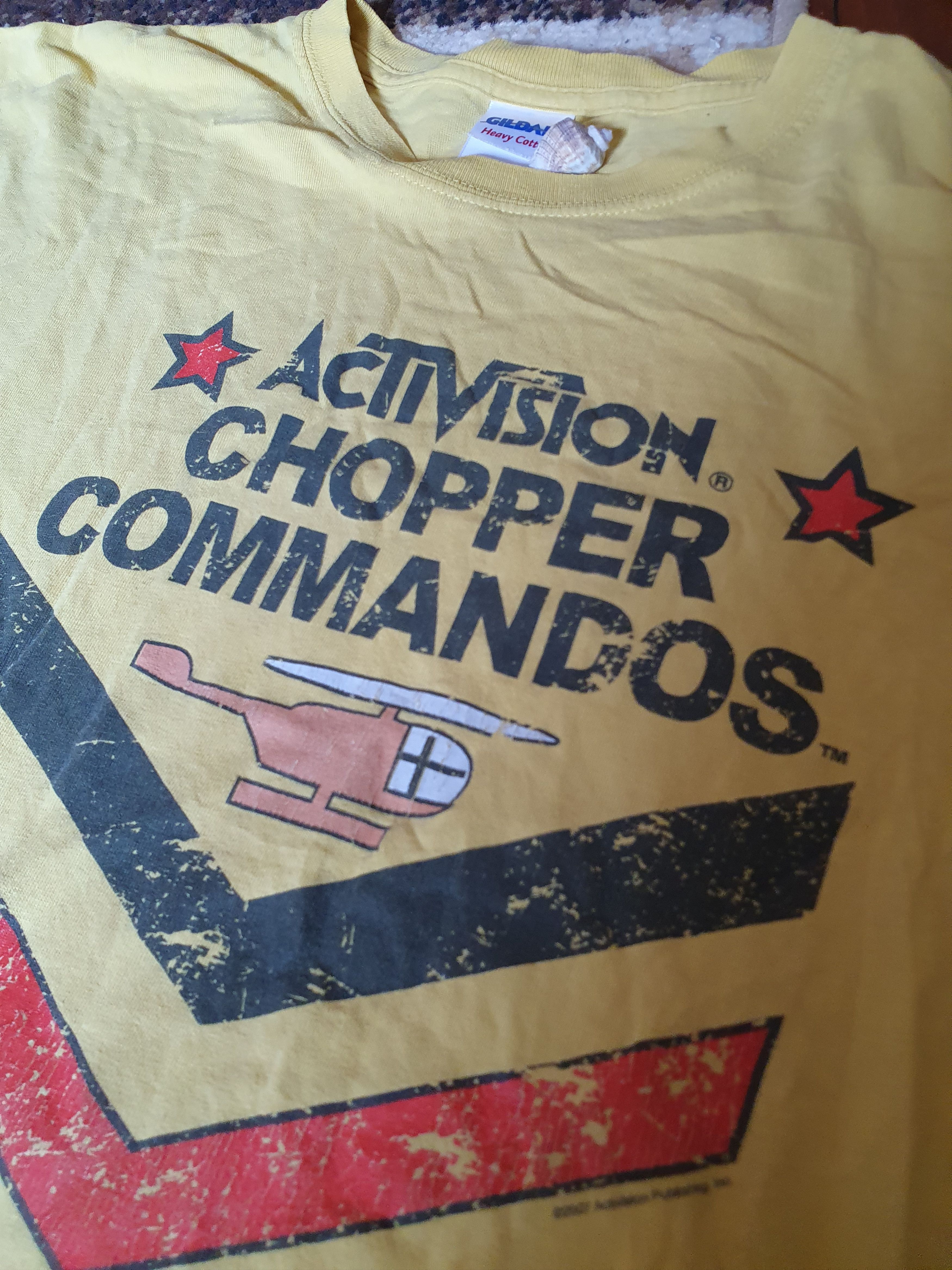 Gildan Activision Chopper Commandos 2007 Atari Video Game tee,sz L Size US L / EU 52-54 / 3 - 5 Thumbnail
