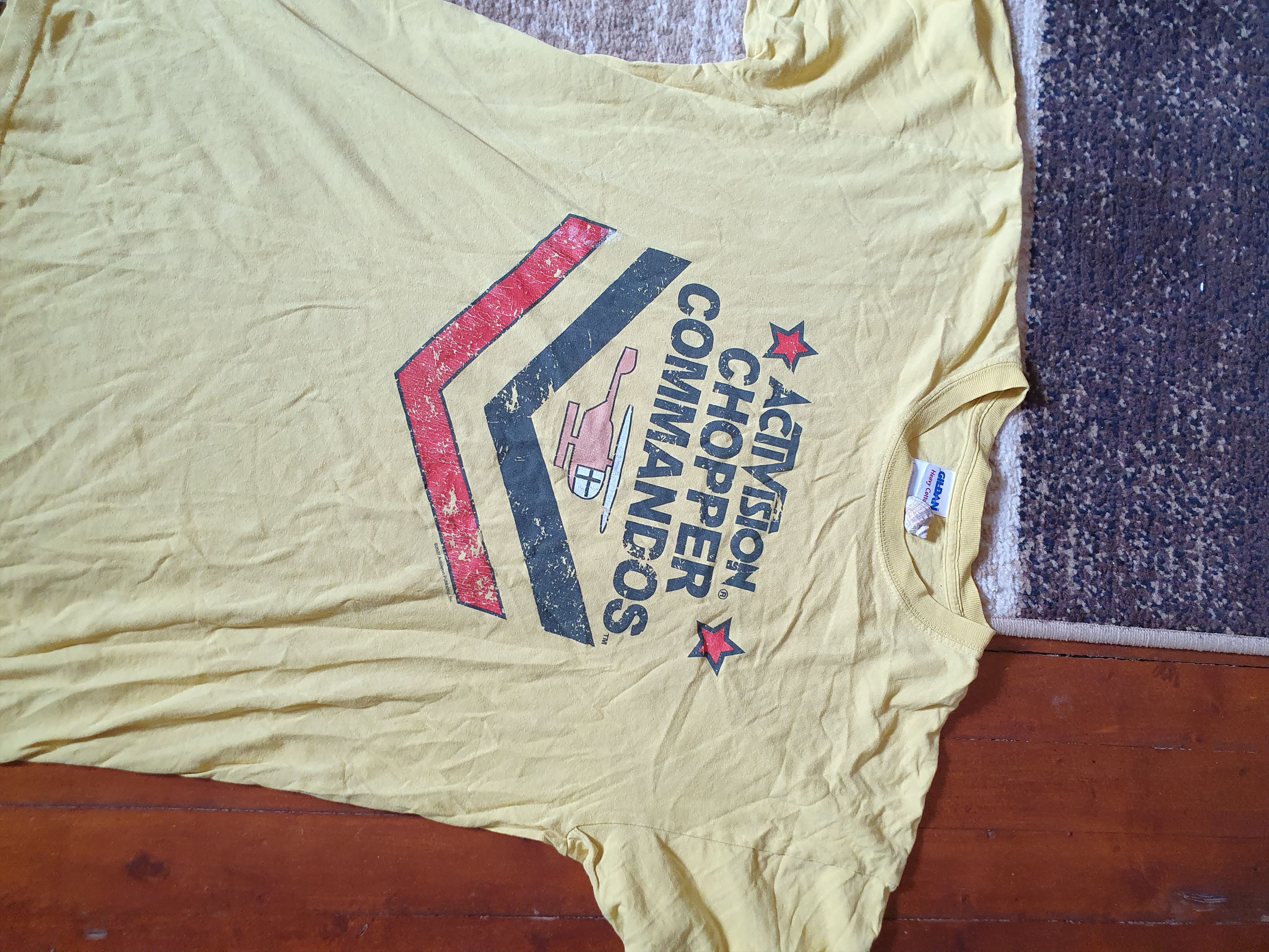 Gildan Activision Chopper Commandos 2007 Atari Video Game tee,sz L Size US L / EU 52-54 / 3 - 1 Thumbnail