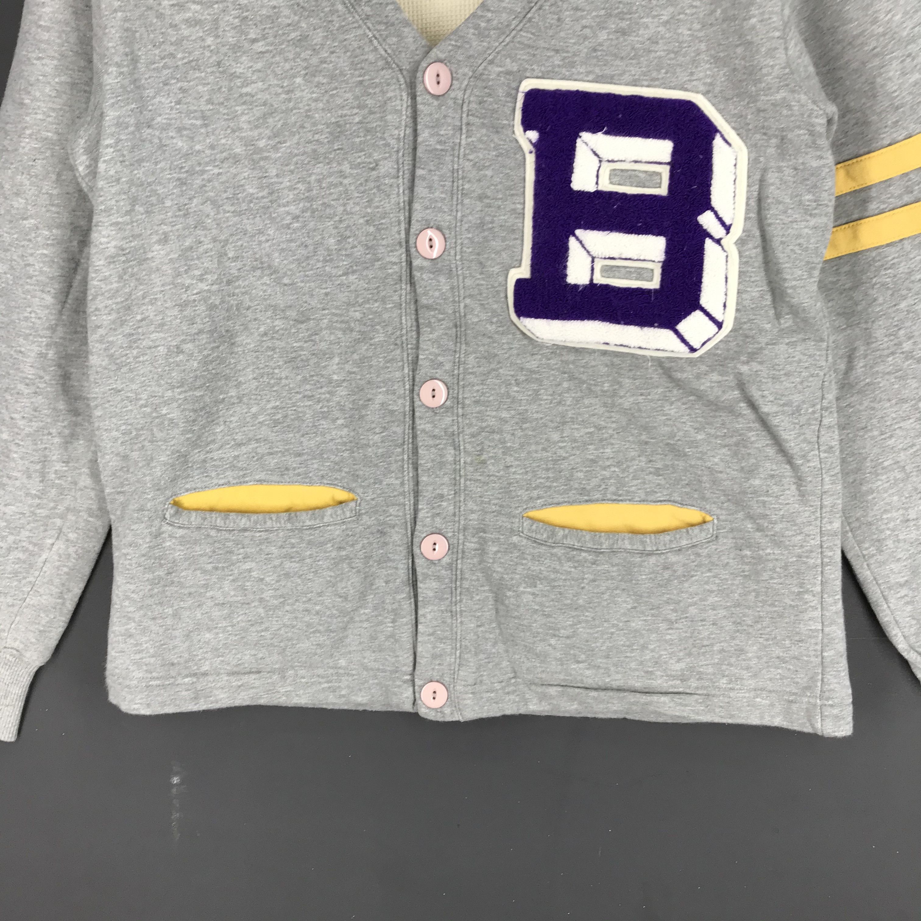 Champion Vintage CHAMPION THE BACKDROP Button Sweatshirt #2332-81 Size US M / EU 48-50 / 2 - 4 Thumbnail