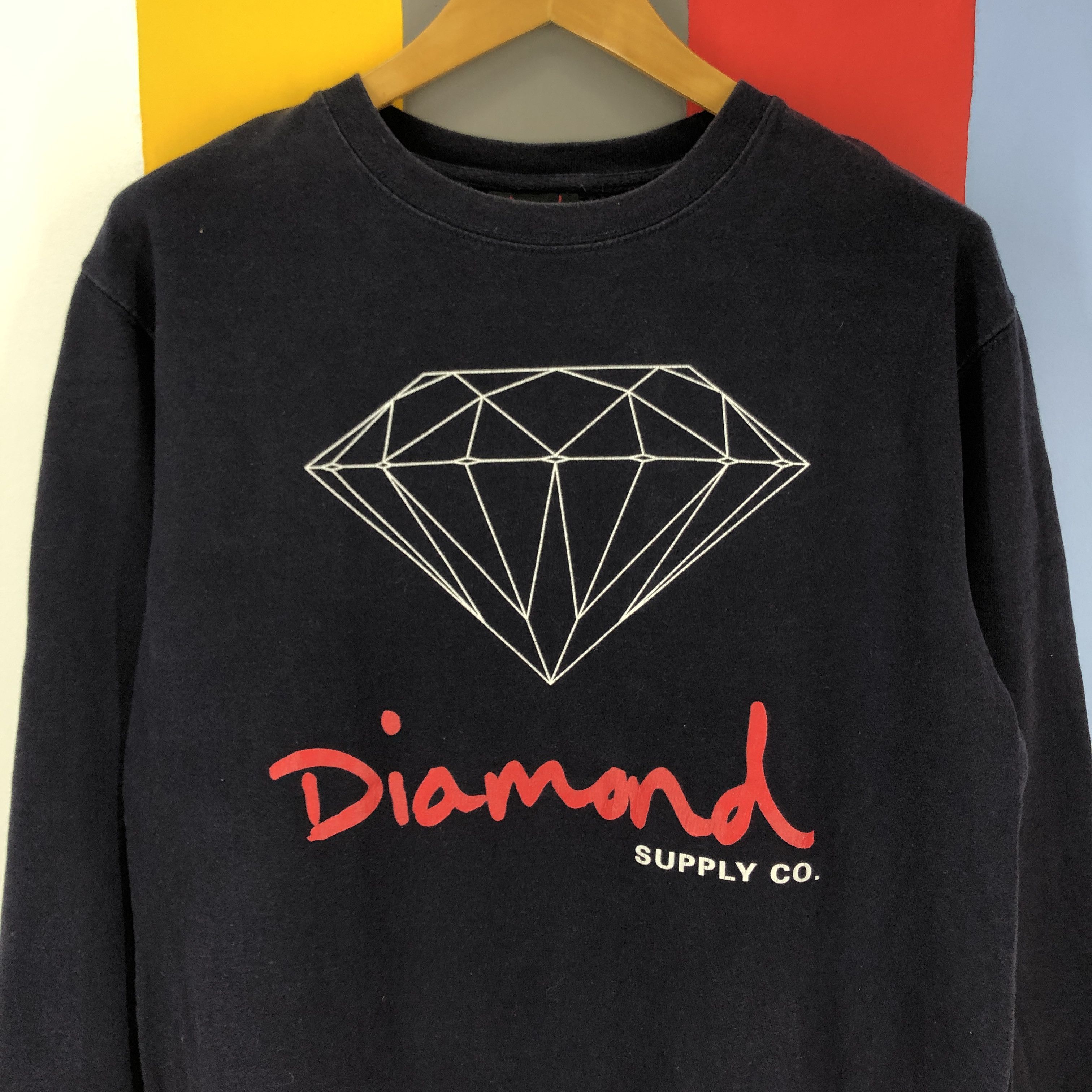Diamond Supply Co. DIAMOND SUPPLY CO. Crew Neck Sweatshirt #1017/AJ Size US M / EU 48-50 / 2 - 2 Thumbnail