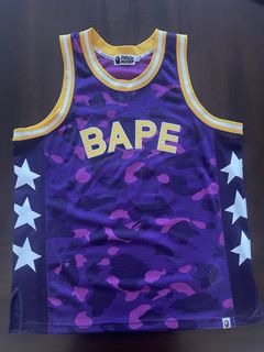 BAPE *A BATHING APE on X: BAPE® LA Basketball Jersey and
