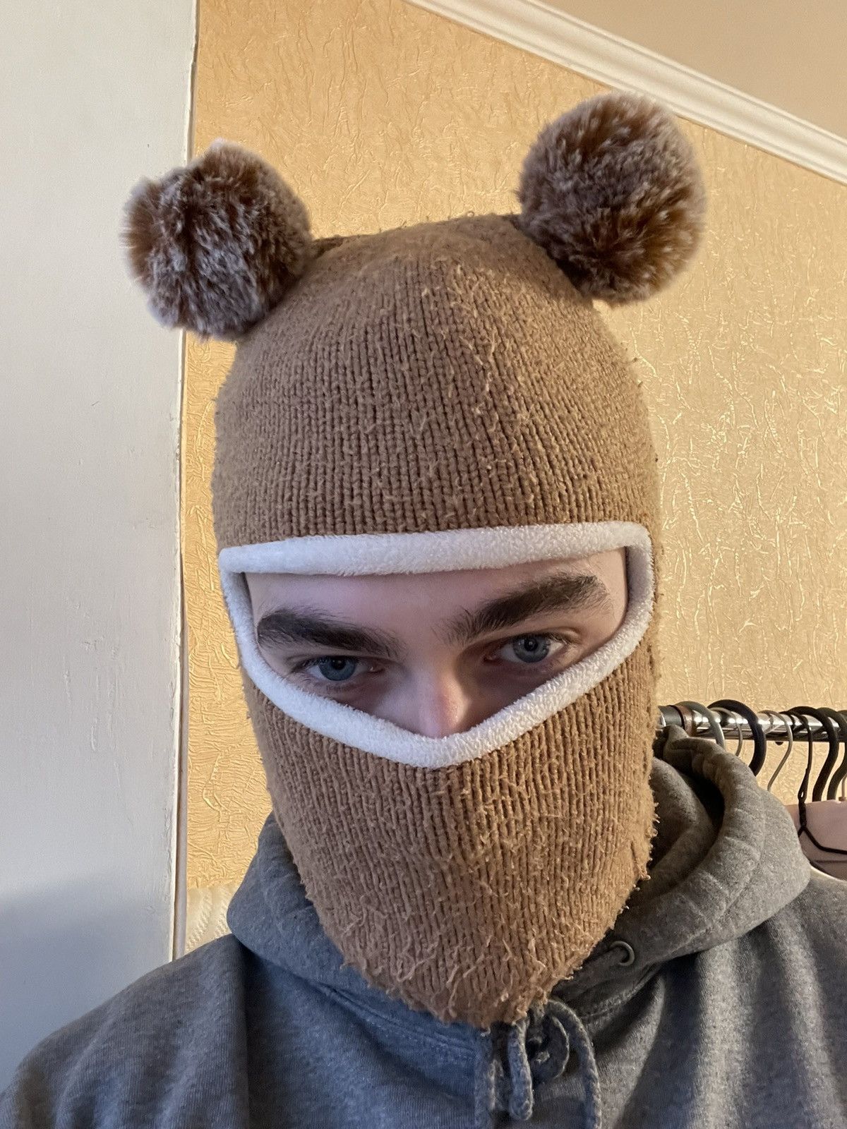 Vintage Avant garde vintage snow hat rare trapper cute animal cat🙇‍♂️ Size ONE SIZE - 4 Thumbnail