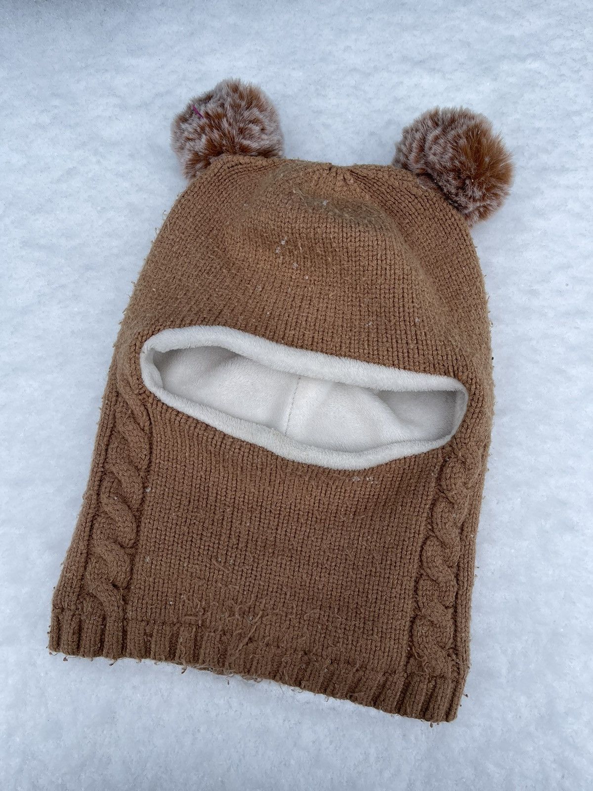Vintage Avant garde vintage snow hat rare trapper cute animal cat🙇‍♂️ Size ONE SIZE - 1 Thumbnail