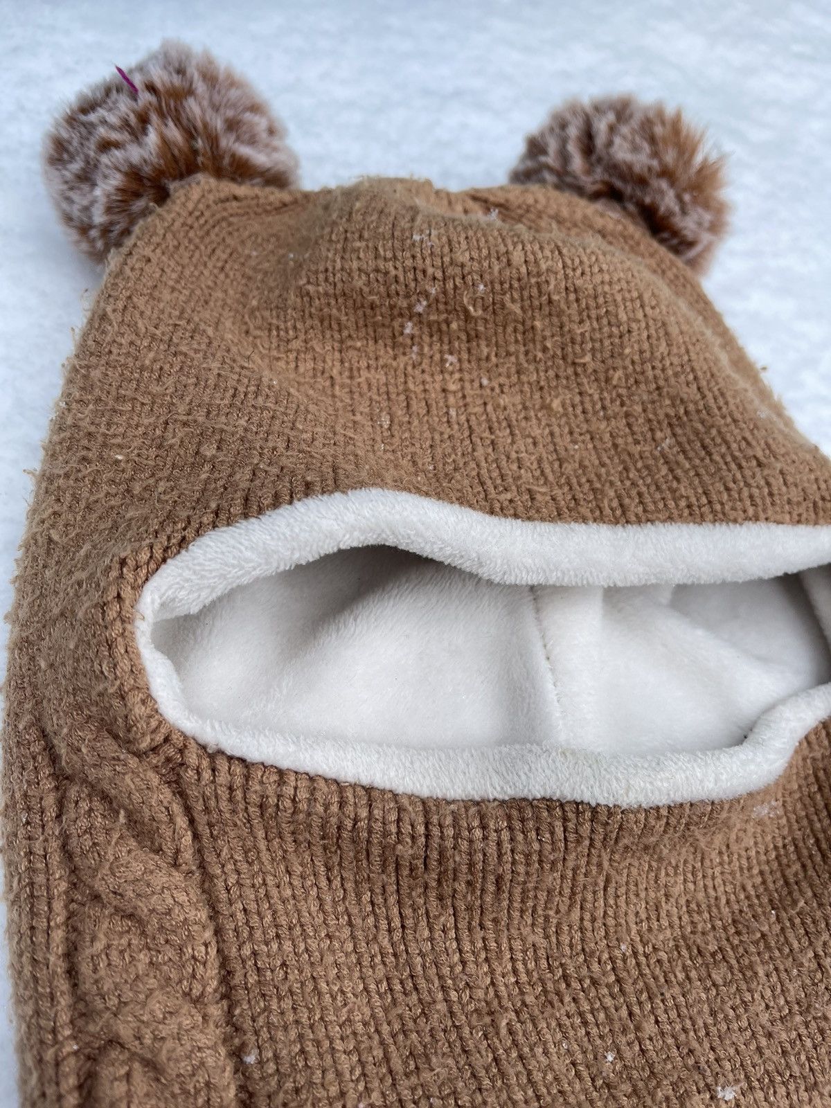Vintage Avant garde vintage snow hat rare trapper cute animal cat🙇‍♂️ Size ONE SIZE - 2 Thumbnail
