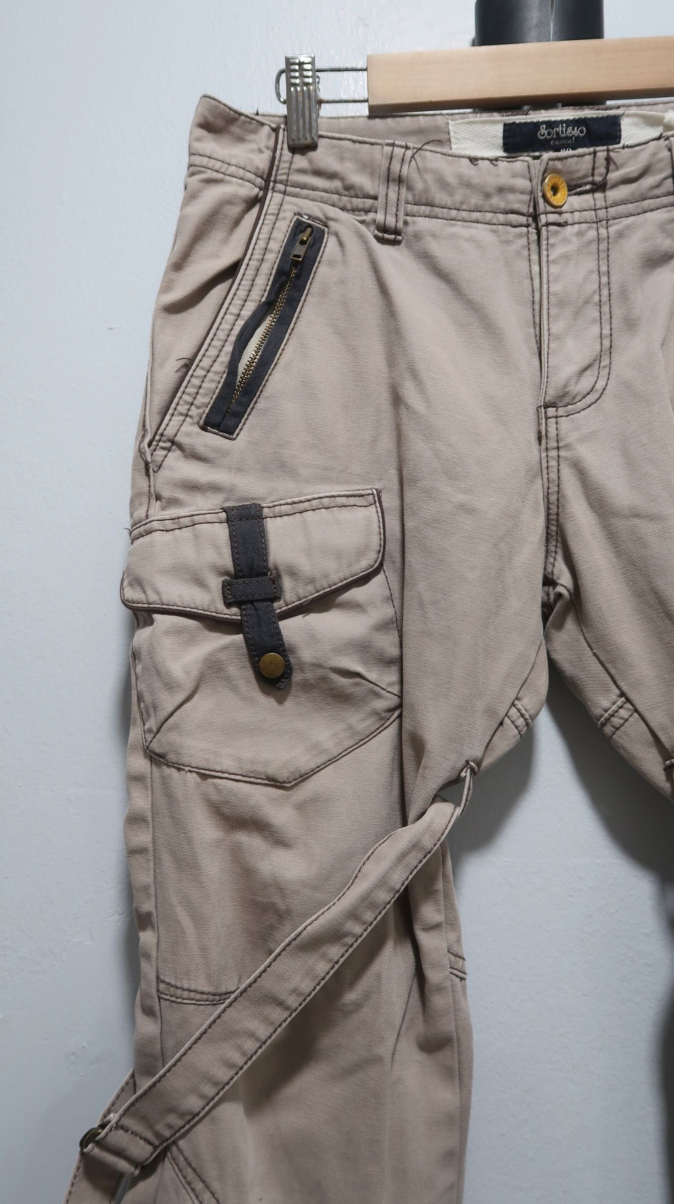 GOA Japanese Sortisso Bondage Cargo Pants Size US 30 / EU 46 - 4 Thumbnail