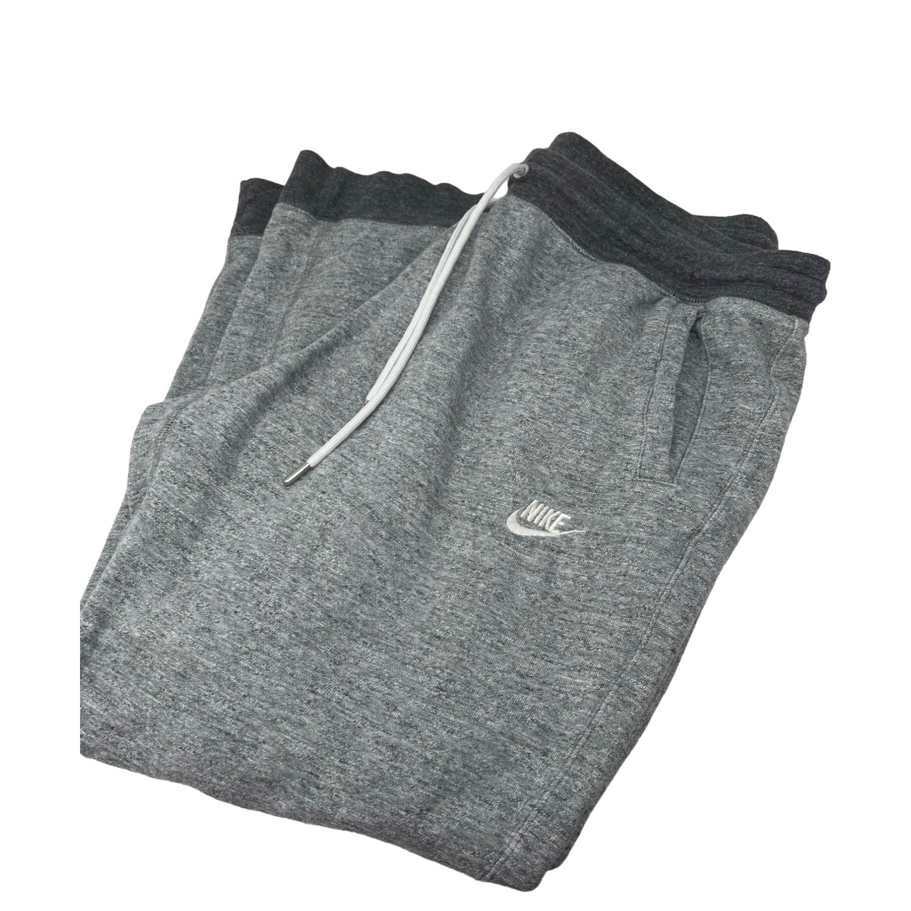 Nike Men's Vintage Nike 1990's Heavy Cotton Sweatpants with Pocke Grailed