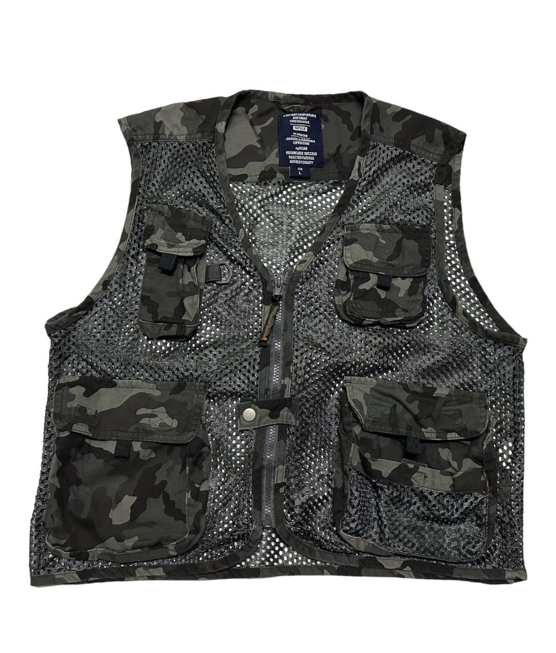 Japanese Brand Nepuca camo tactical fishing vest