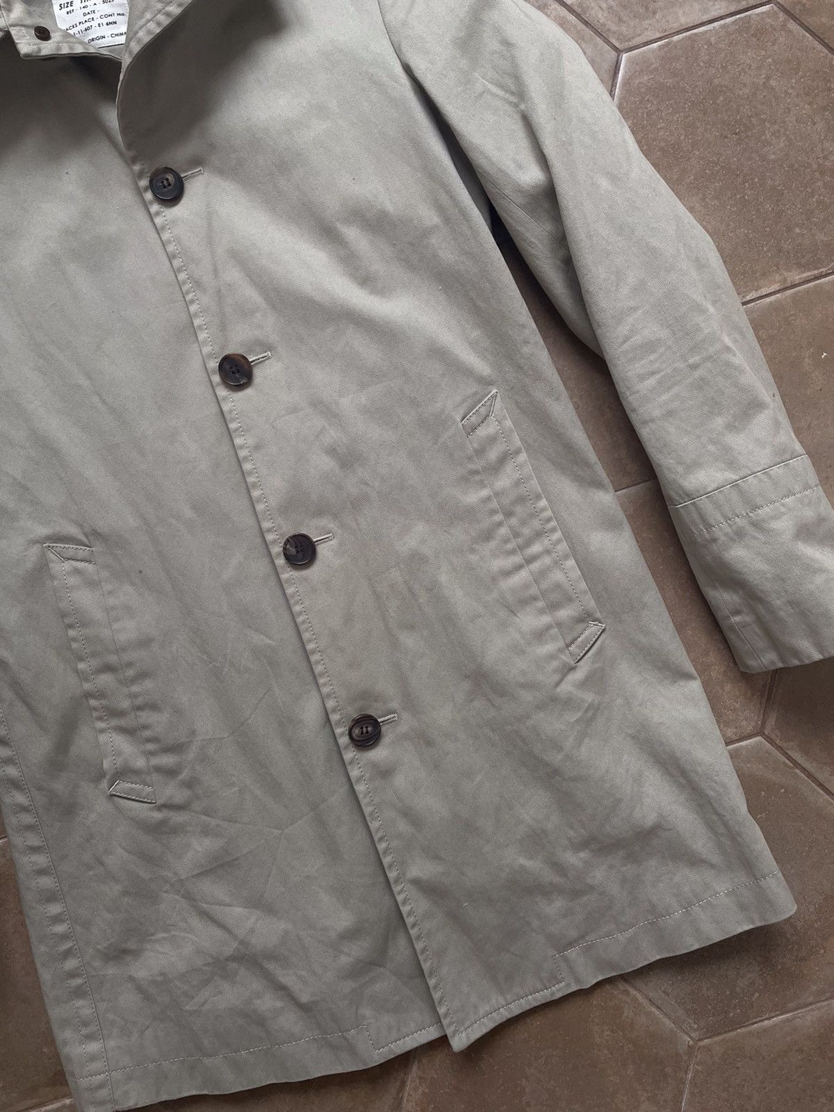 Allsaints × Designer ALL SAINTS COTTON COAT JACKET Size US S / EU 44-46 / 1 - 7 Thumbnail