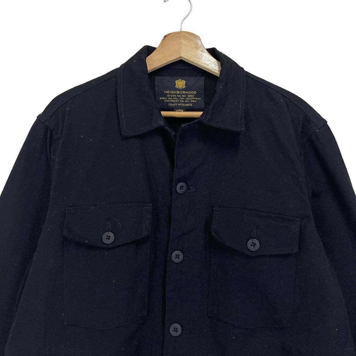Neighborhood NEIGHBORHOOD WHO DARES WINS ZIPPER JACKET SIZE M Size US M / EU 48-50 / 2 - 7 Thumbnail