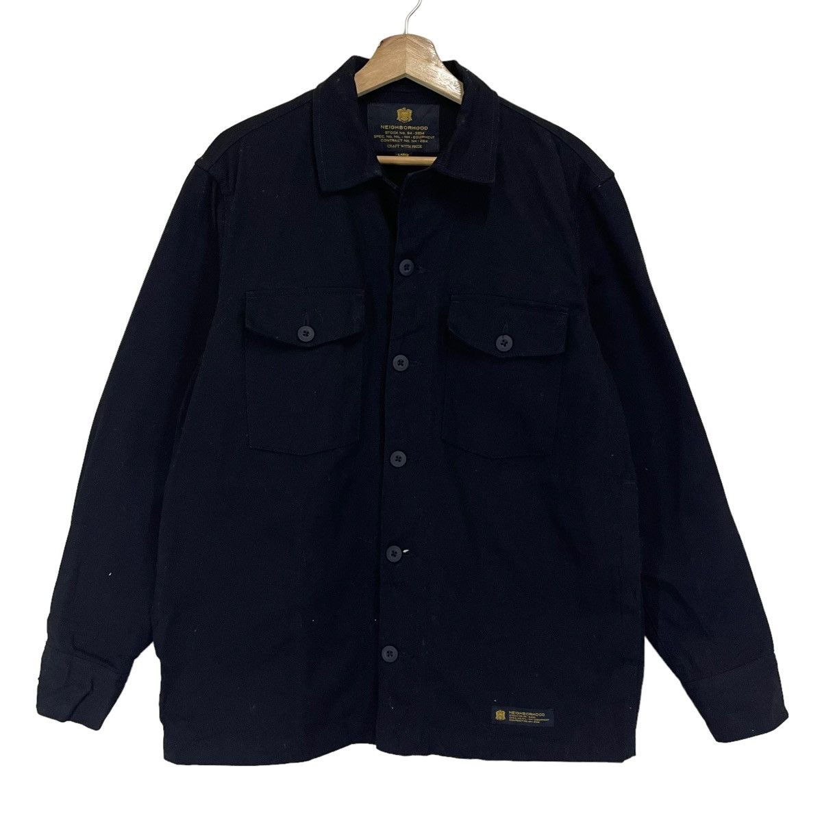 Neighborhood NEIGHBORHOOD WHO DARES WINS ZIPPER JACKET SIZE M Size US M / EU 48-50 / 2 - 6 Thumbnail