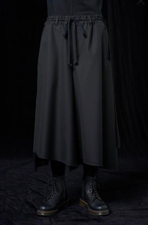Yohji Yamamoto Yohji Yamamoto GroundY T/W Gabardine Pants Skirt 