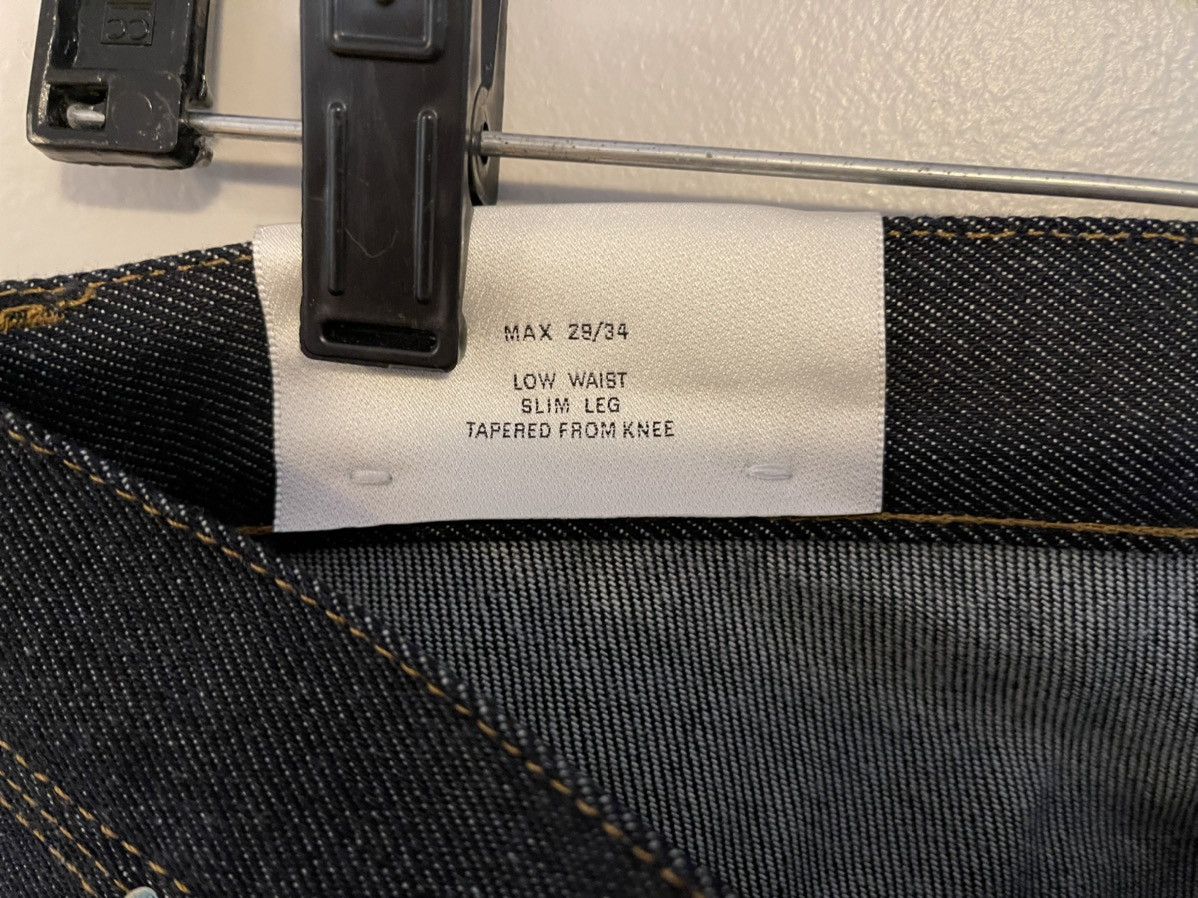 Acne Studios Final Drop-NWT Max Raw Denim 29x34 Size US 29 - 3 Thumbnail