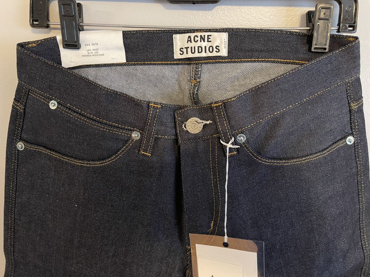 Acne Studios Final Drop-NWT Max Raw Denim 29x34 Size US 29 - 2 Thumbnail
