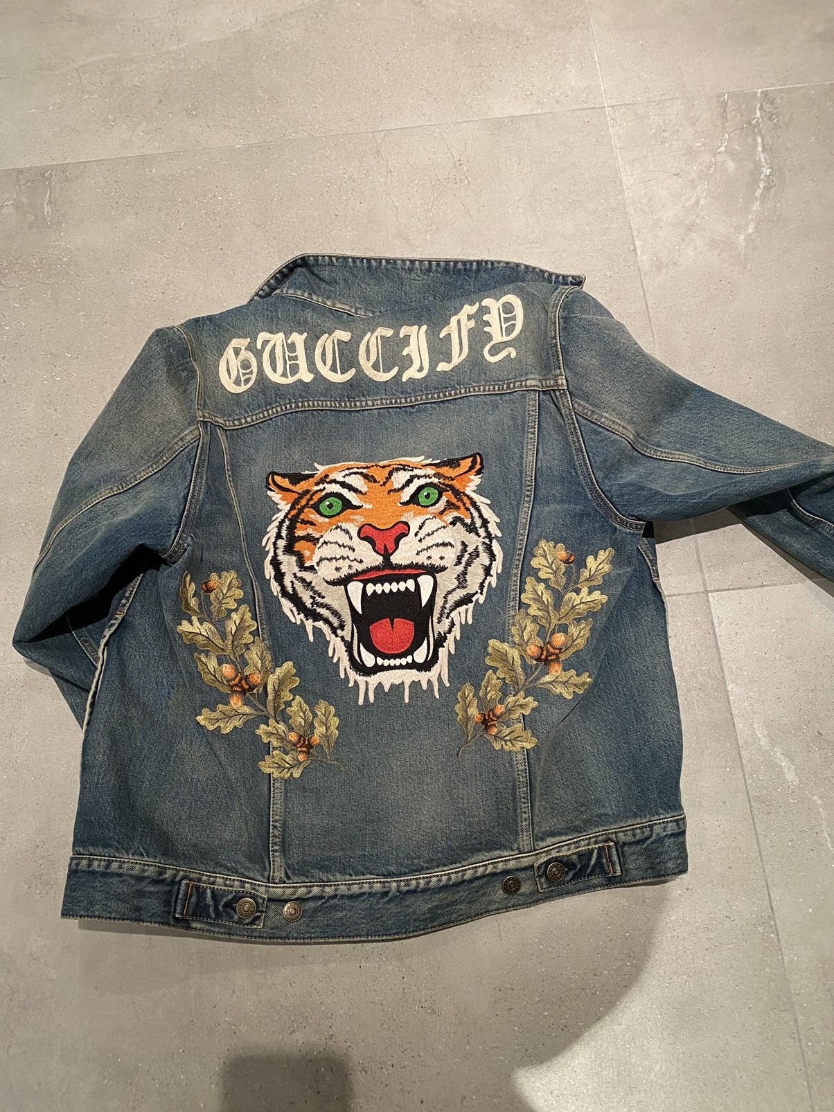 Guccify sale denim jacket