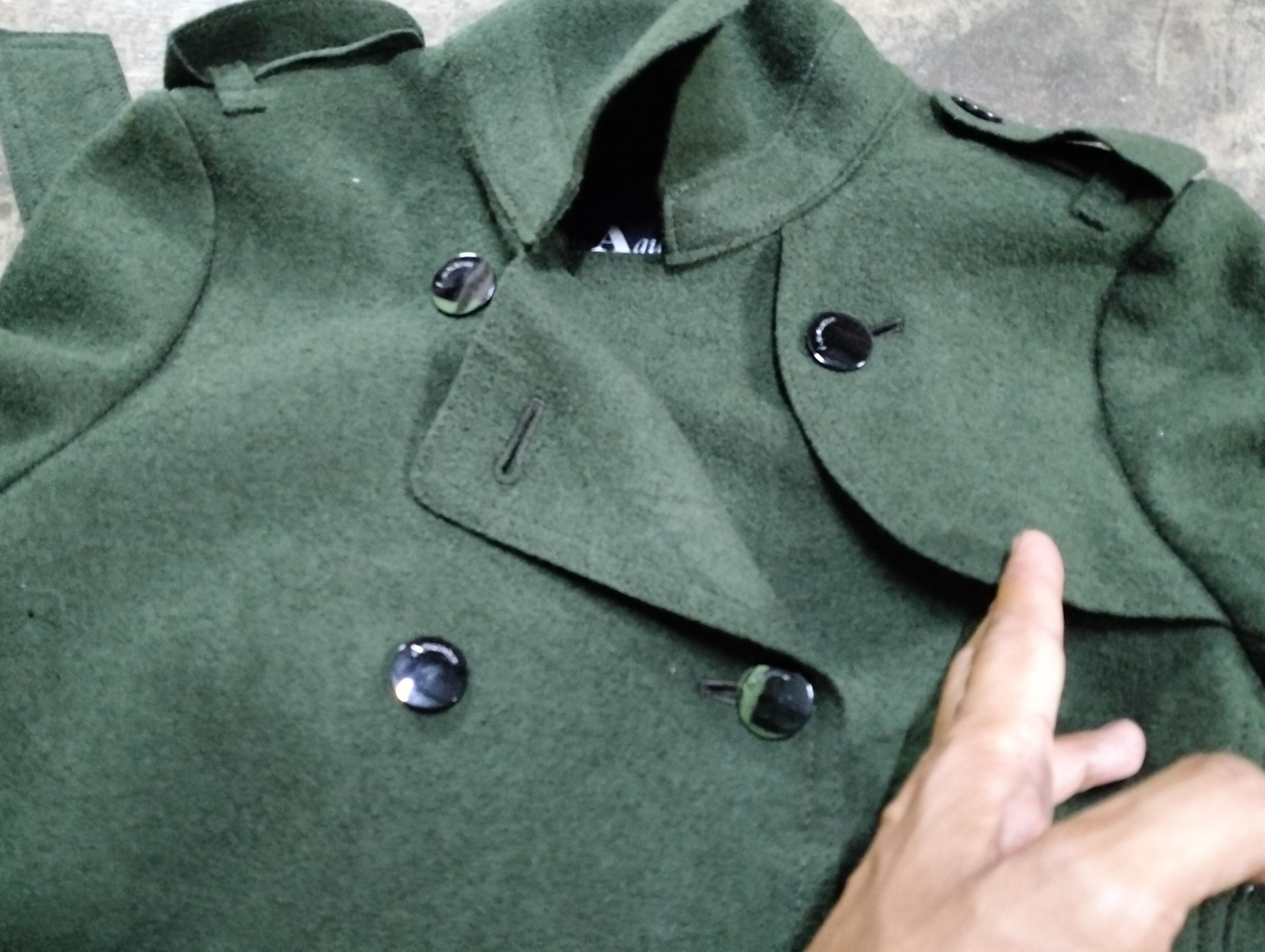Aquascutum Vintage Aquascutum Double Breasted Belted Wool Jacket Size S / US 4 / IT 40 - 12 Thumbnail