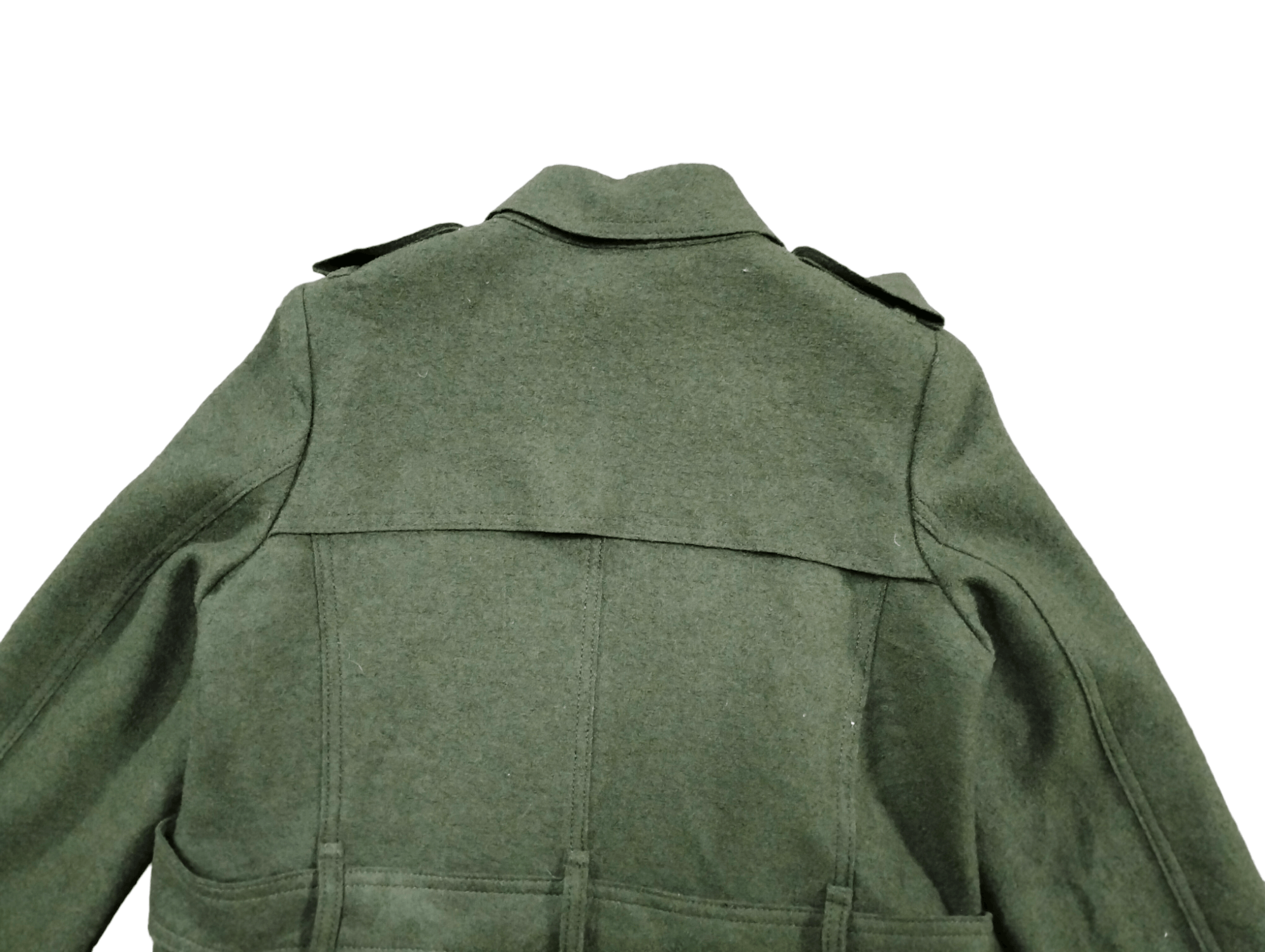 Aquascutum Vintage Aquascutum Double Breasted Belted Wool Jacket Size S / US 4 / IT 40 - 10 Thumbnail