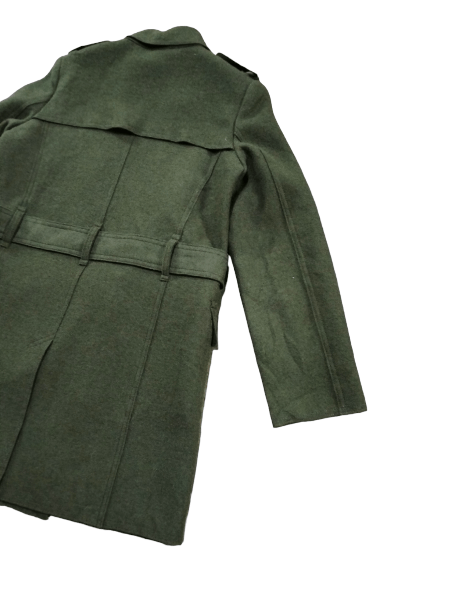 Aquascutum Vintage Aquascutum Double Breasted Belted Wool Jacket Size S / US 4 / IT 40 - 6 Thumbnail