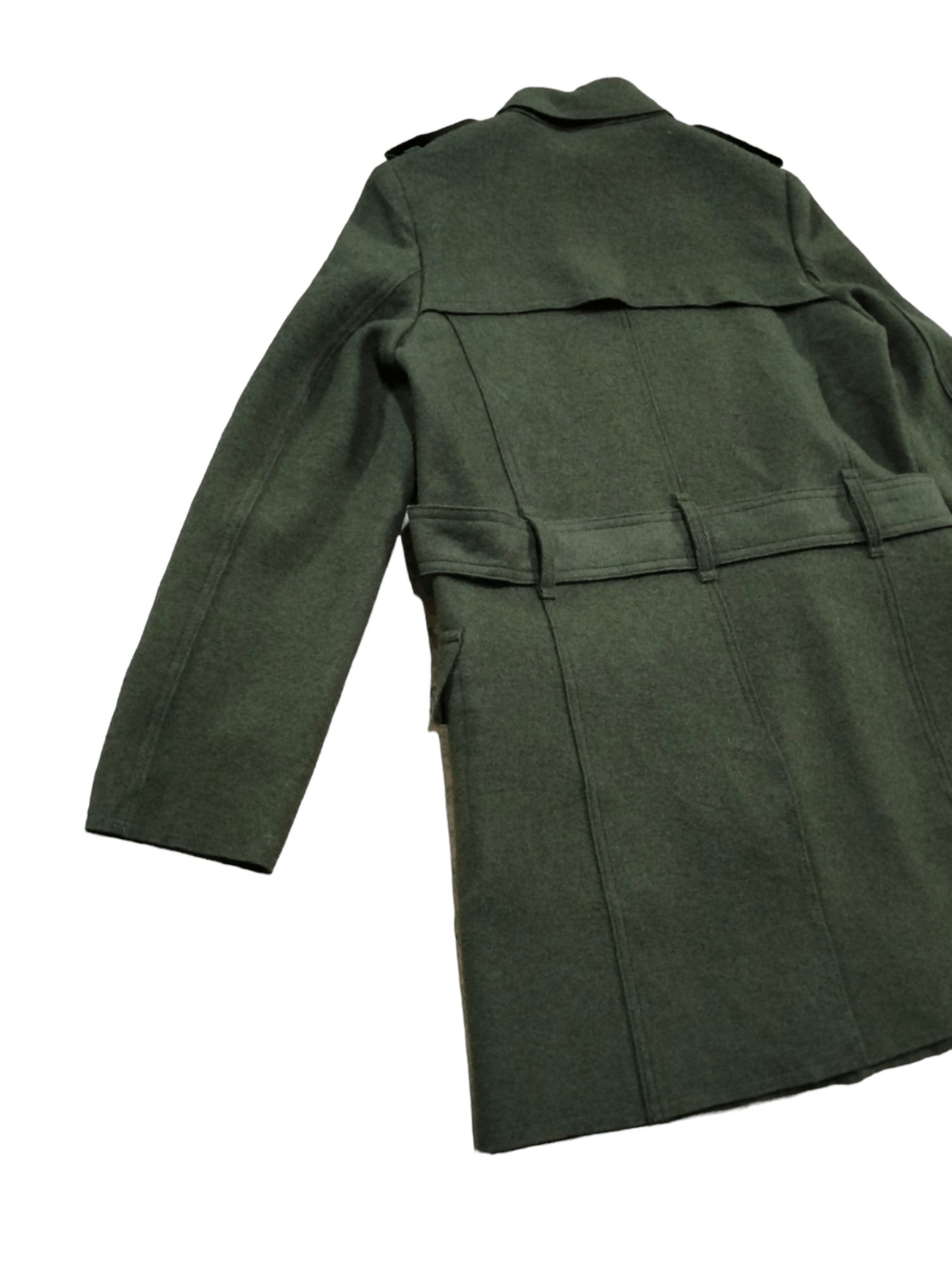 Aquascutum Vintage Aquascutum Double Breasted Belted Wool Jacket Size S / US 4 / IT 40 - 7 Thumbnail