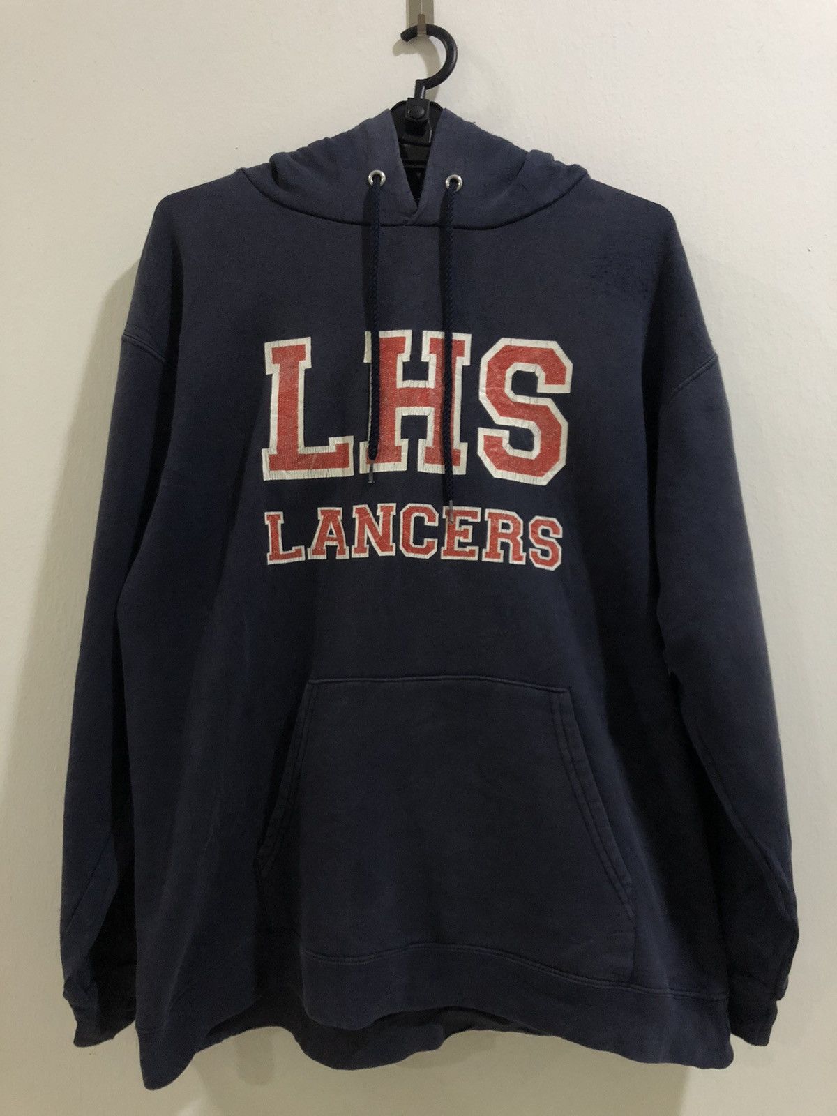 Hanes × Vintage Faded LHS LANCERS Hanes Vintage Sweatshirt Size US M / EU 48-50 / 2 - 1 Thumbnail