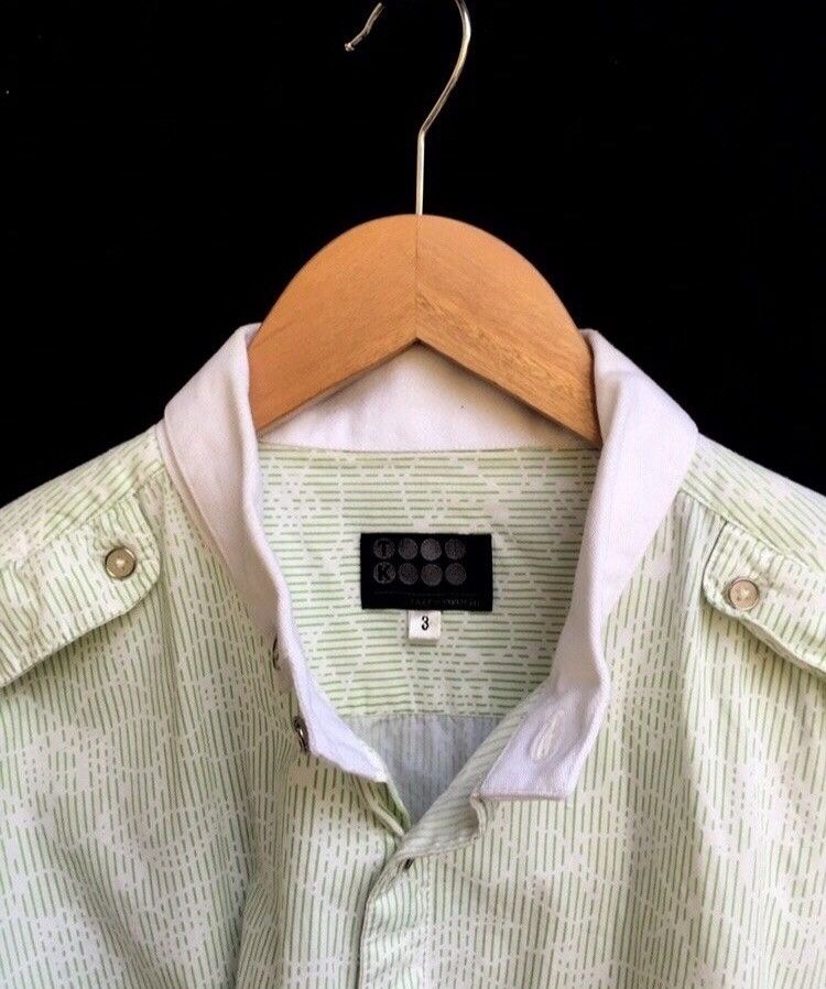 Japanese Brand × Takeo Kikuchi 🔥Takeo Kikuchi Short Sleeve Button Shirts Size US M / EU 48-50 / 2 - 3 Thumbnail