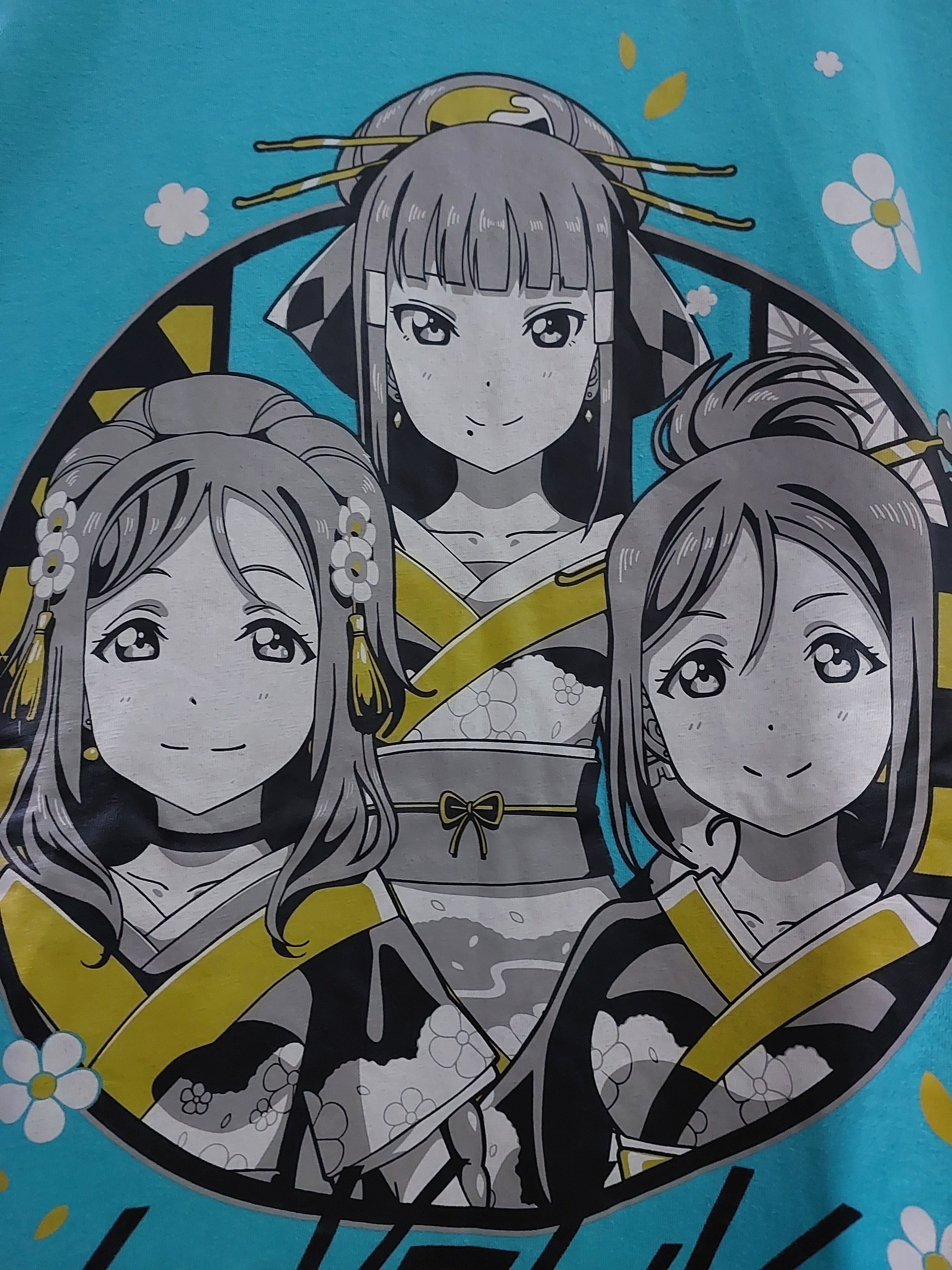 Anime × Cartoon Network × Japanese Brand LOVE LIVE SUNSHINE ANIME T-SHIRT Size US M / EU 48-50 / 2 - 7 Thumbnail