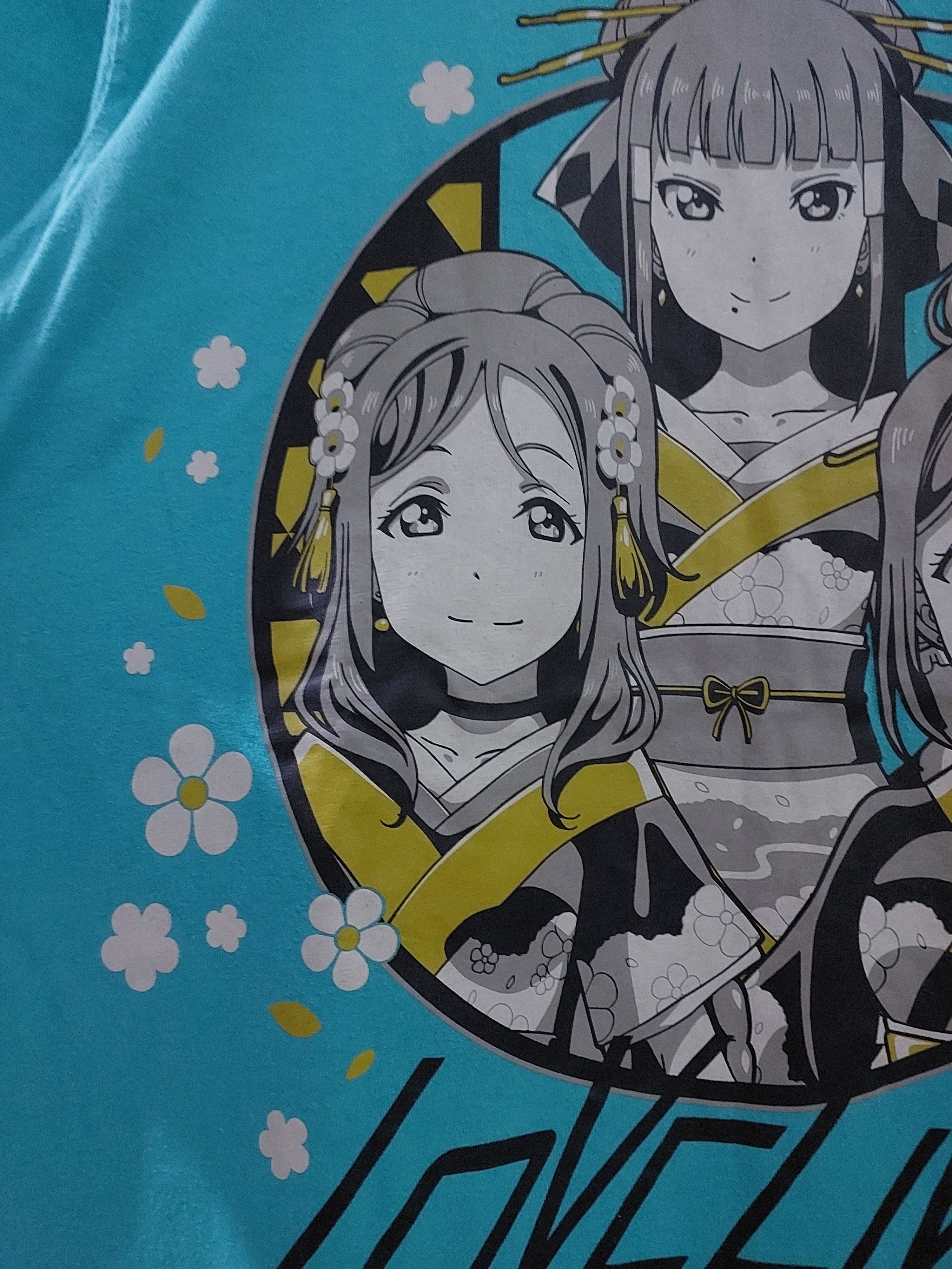 Anime × Cartoon Network × Japanese Brand LOVE LIVE SUNSHINE ANIME T-SHIRT Size US M / EU 48-50 / 2 - 8 Thumbnail