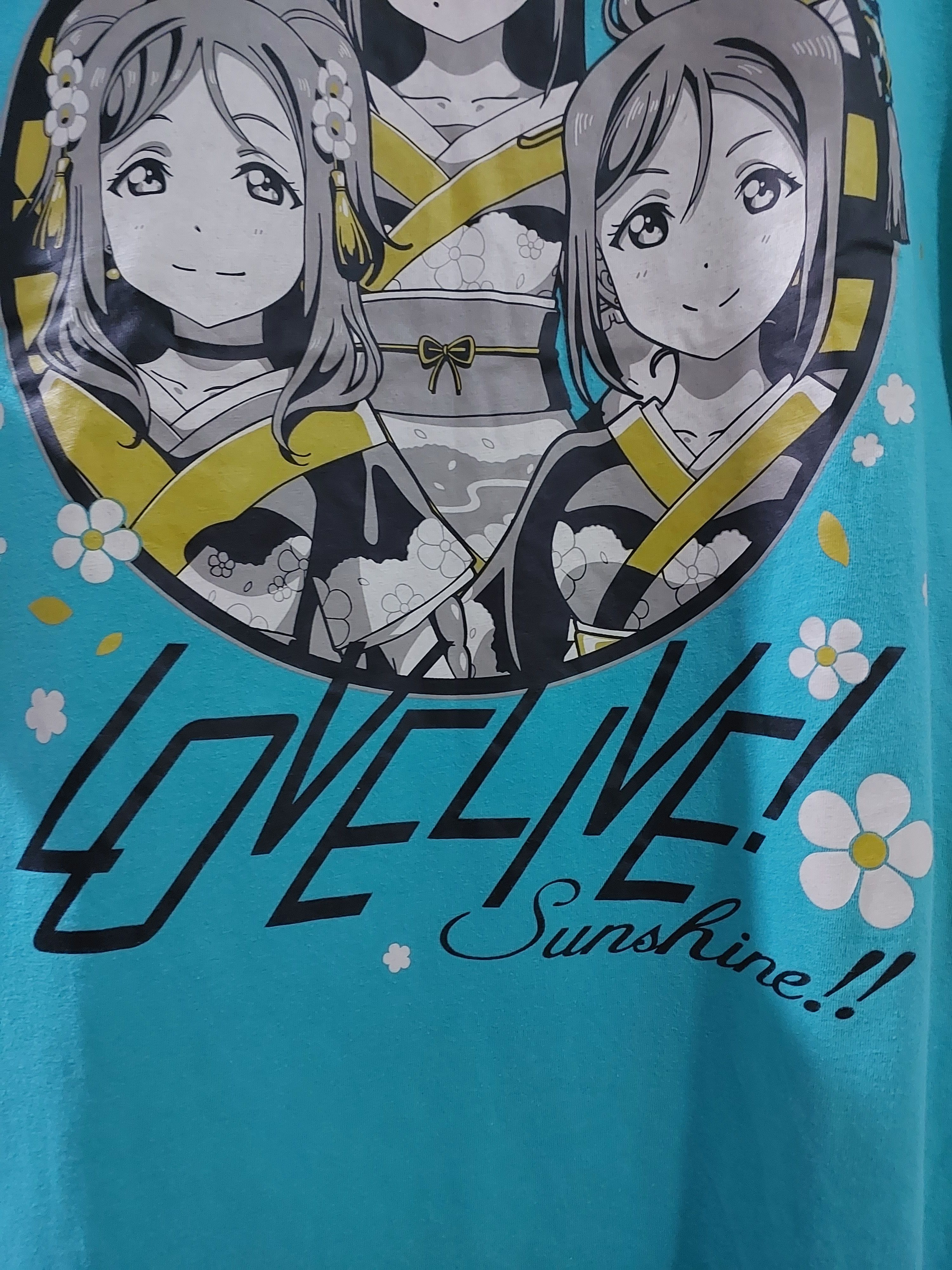 Anime × Cartoon Network × Japanese Brand LOVE LIVE SUNSHINE ANIME T-SHIRT Size US M / EU 48-50 / 2 - 5 Thumbnail
