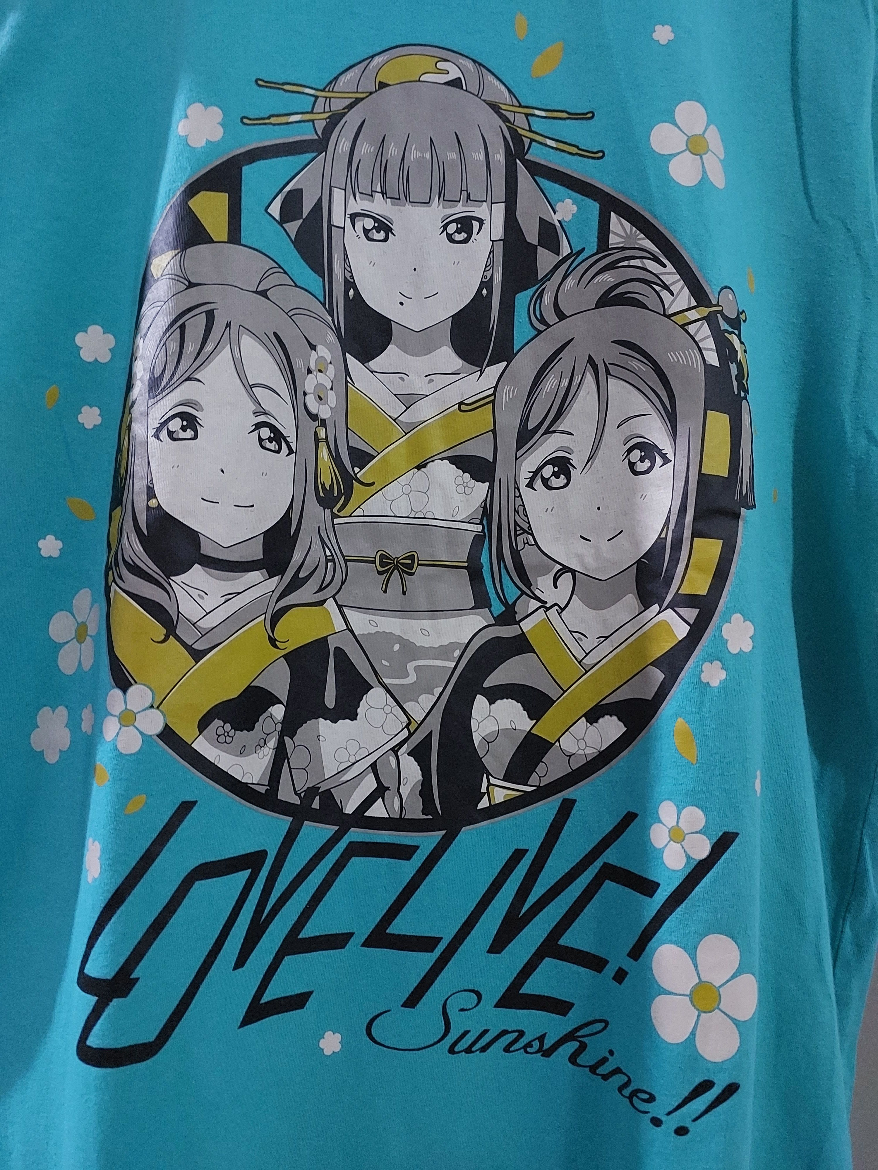 Anime × Cartoon Network × Japanese Brand LOVE LIVE SUNSHINE ANIME T-SHIRT Size US M / EU 48-50 / 2 - 9 Thumbnail