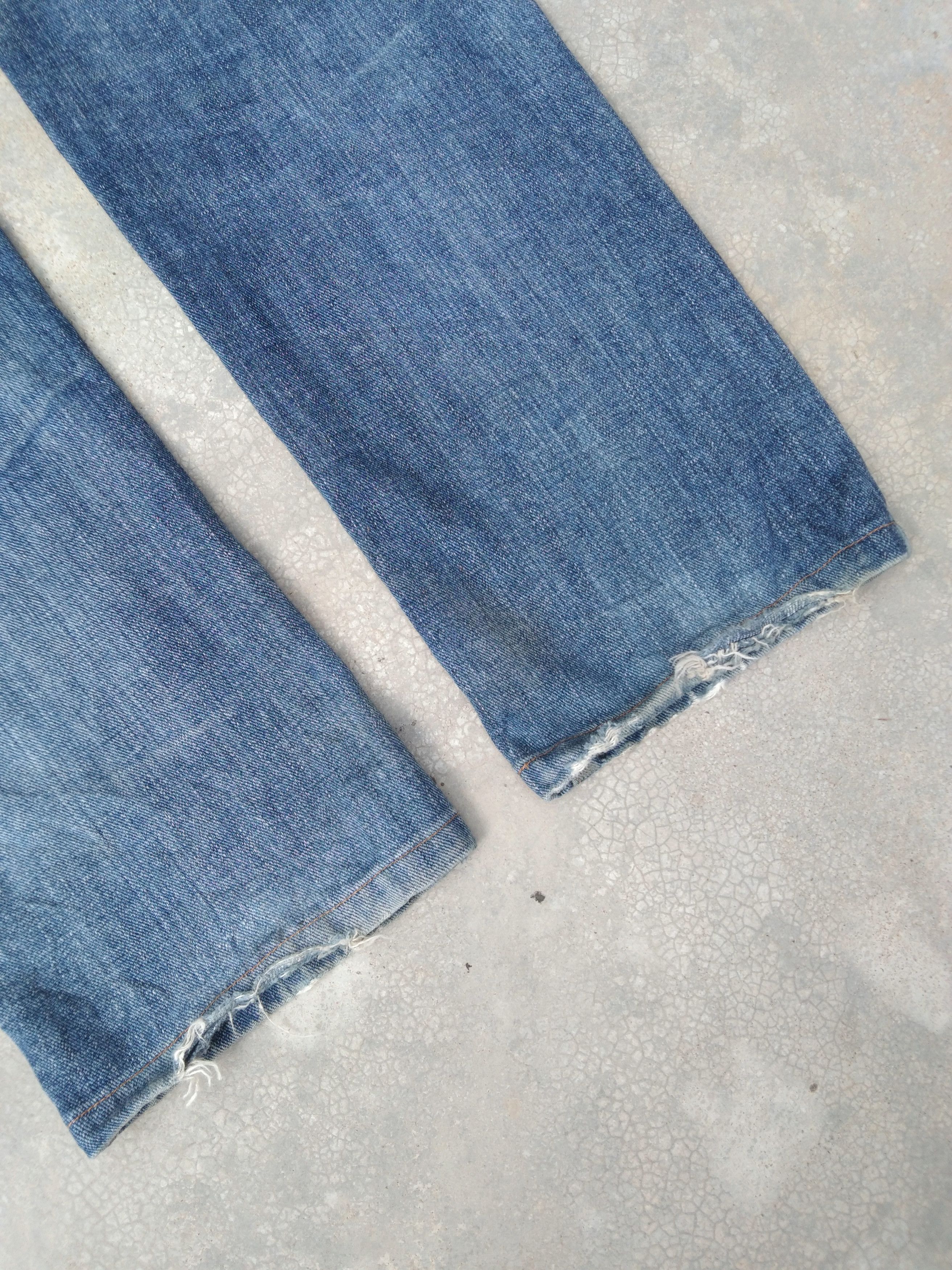 Japanese Brand × Jean × Vintage Vintage Japanese Edwin Distressed Jeans 32x31 Size US 32 / EU 48 - 3 Thumbnail