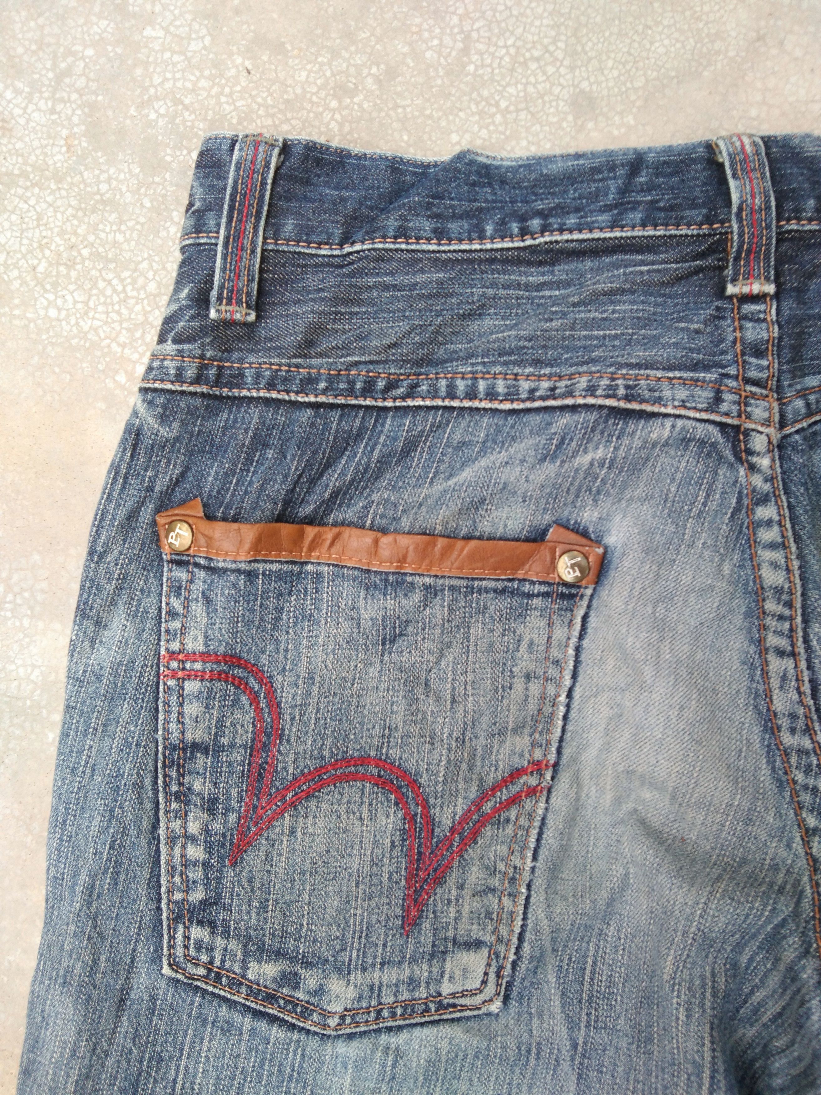 Japanese Brand Vintage Japanese Edwin Distressed Jeans 30x33 Size US 30 / EU 46 - 3 Thumbnail