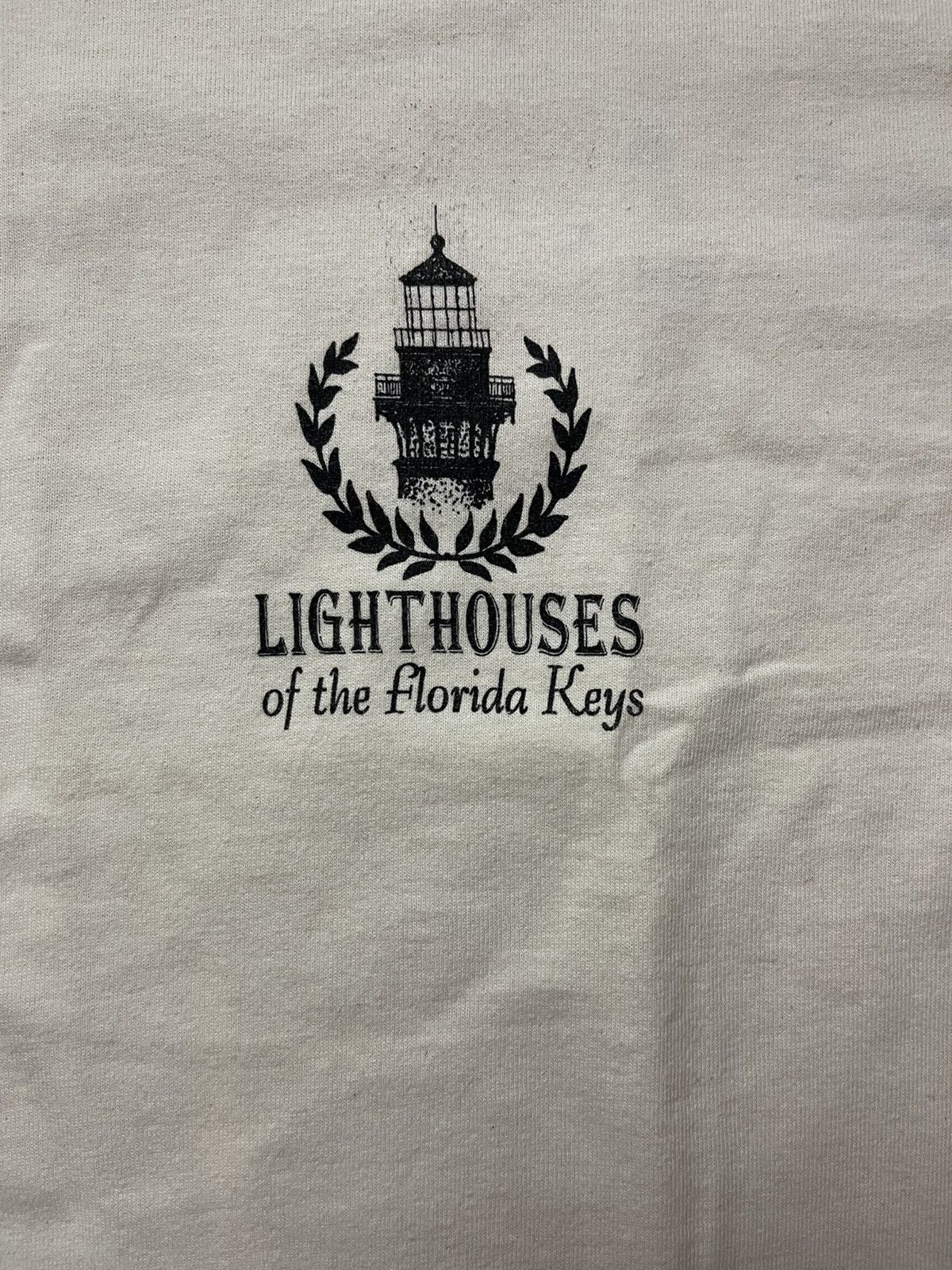 Vintage Lighthouses of the Florida Keys 1996 vtg t-shirt Size US L / EU 52-54 / 3 - 3 Thumbnail