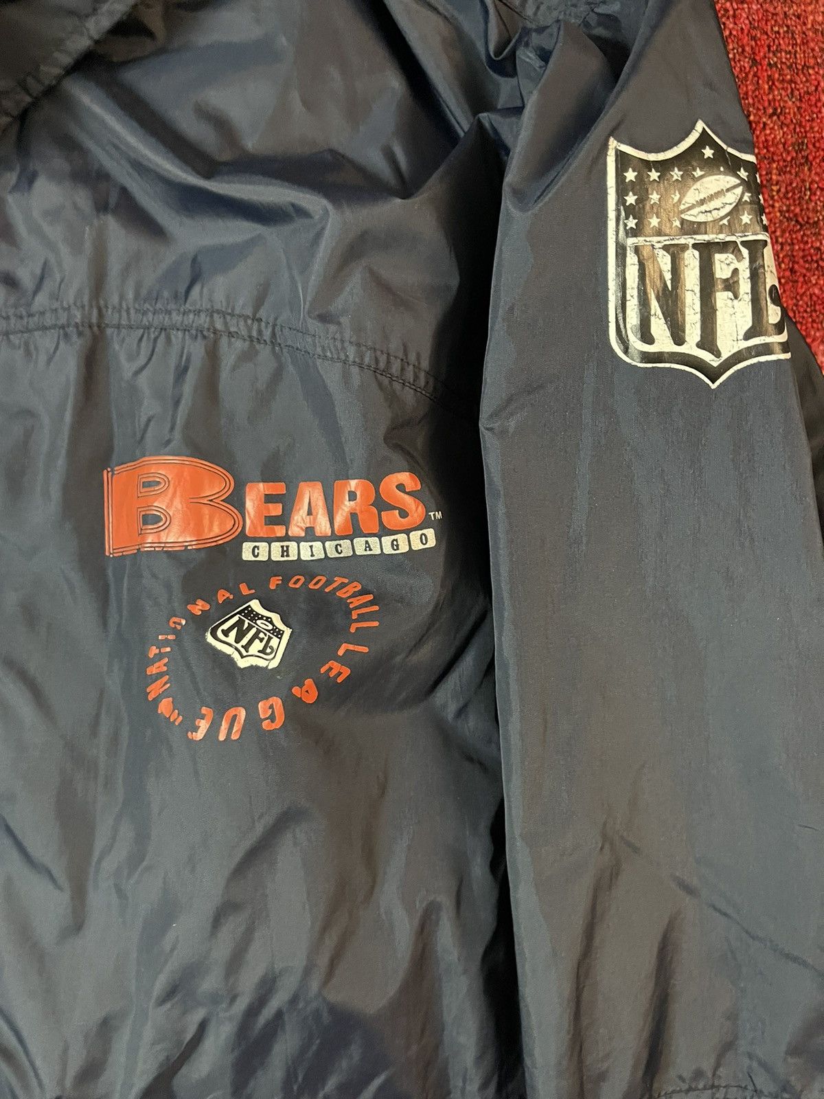 NFL × Vintage Vintage NFL Bears 1991 coach jacket Size US XL / EU 56 / 4 - 2 Thumbnail