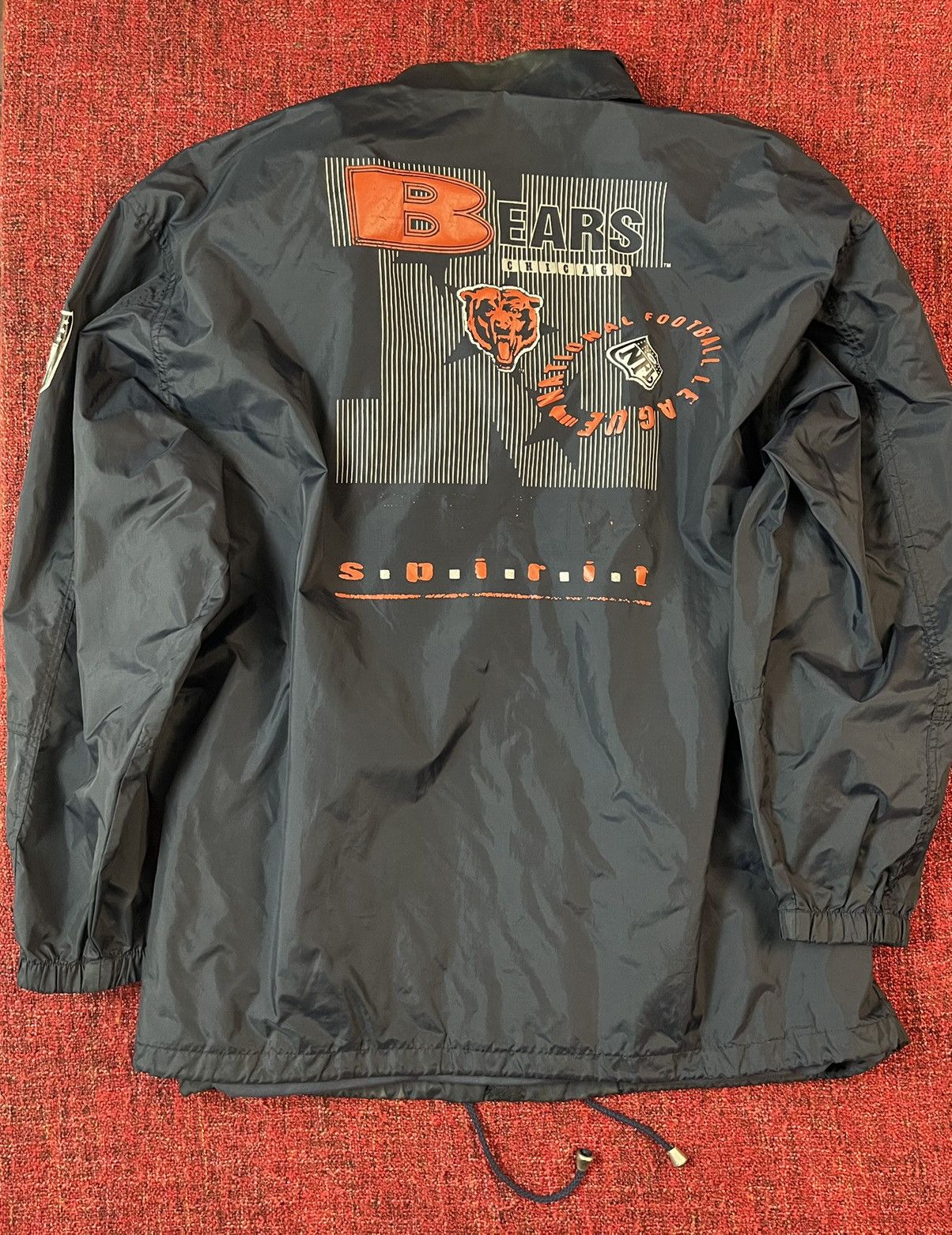 NFL × Vintage Vintage NFL Bears 1991 coach jacket Size US XL / EU 56 / 4 - 7 Thumbnail