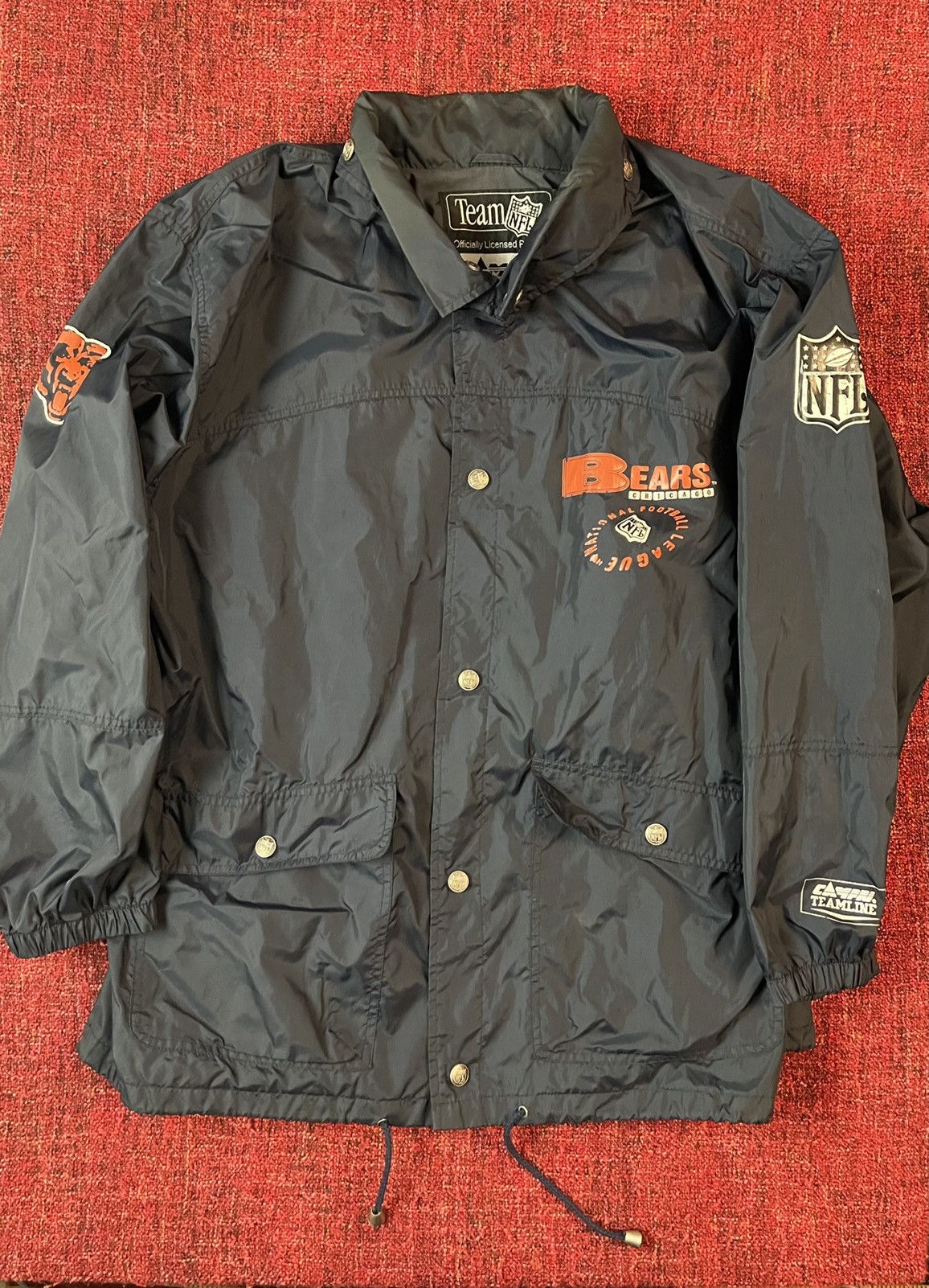 NFL × Vintage Vintage NFL Bears 1991 coach jacket Size US XL / EU 56 / 4 - 1 Thumbnail